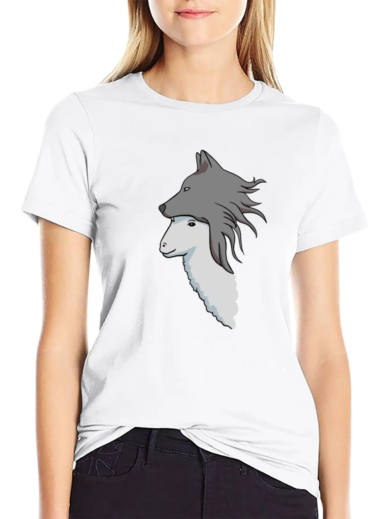 Sheep In Wolf Skin Lightweight Cotton T-Shirt – Daily Comfort Graphic Shirt