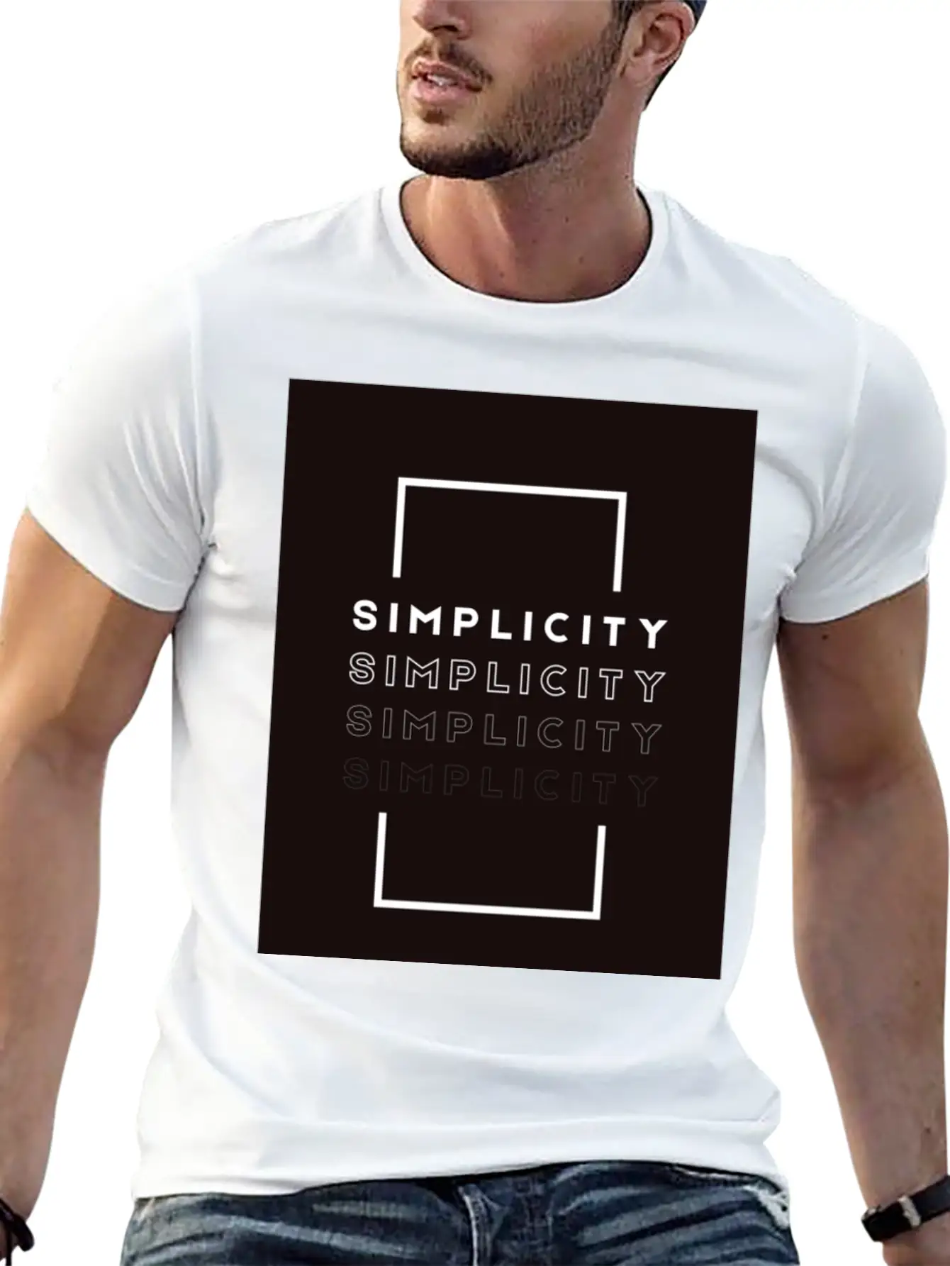 Simplicity Lightweight Cotton T-Shirt – Daily Comfort Graphic Shirt