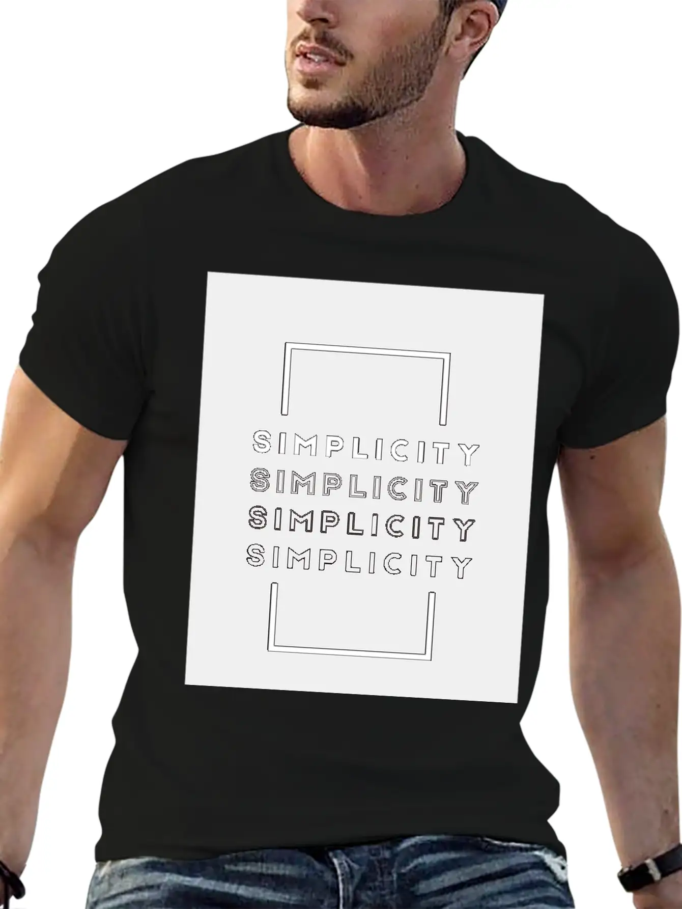 Simplicity Lightweight Cotton T-Shirt – Daily Comfort Graphic Shirt