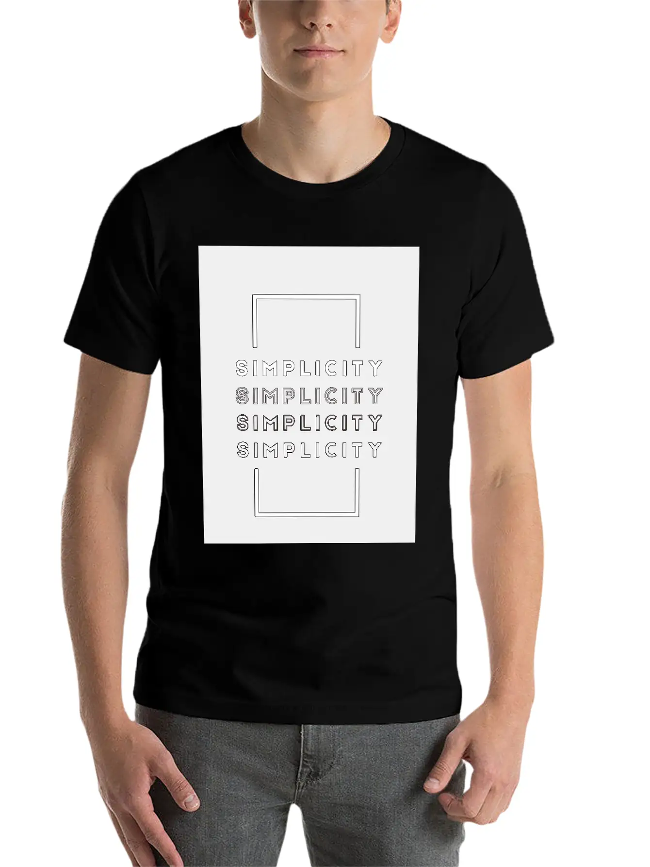Simplicity Lightweight Cotton T-Shirt – Daily Comfort Graphic Shirt