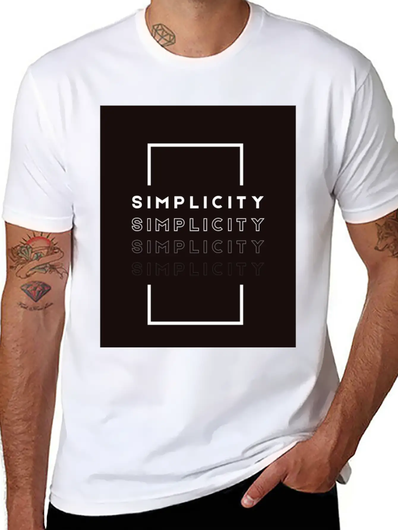 Simplicity Lightweight Cotton T-Shirt – Daily Comfort Graphic Shirt