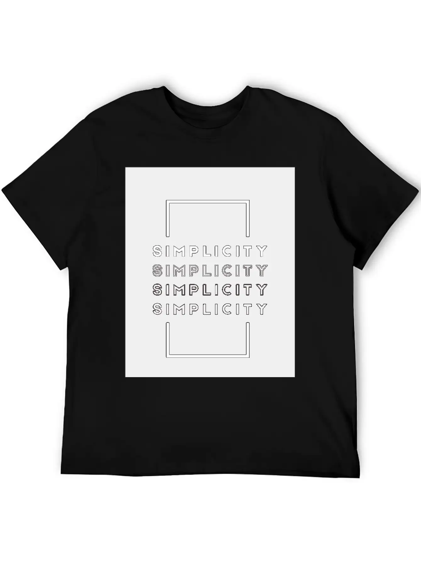 Simplicity Lightweight Cotton T-Shirt – Daily Comfort Graphic Shirt