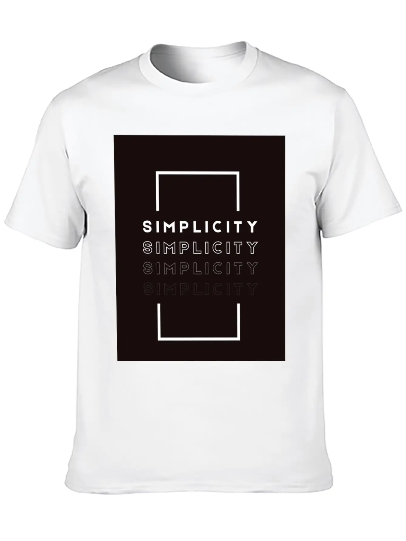 Simplicity Lightweight Cotton T-Shirt – Daily Comfort Graphic Shirt