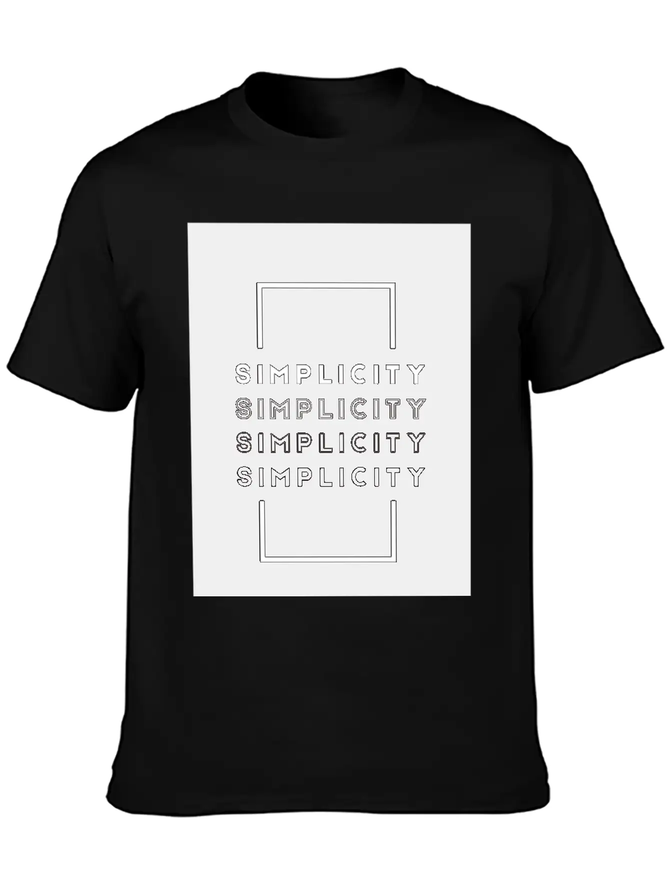 Simplicity Lightweight Cotton T-Shirt – Daily Comfort Graphic Shirt