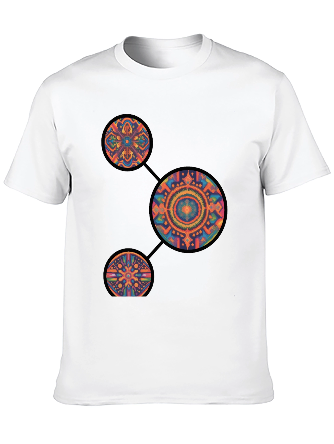Psychedelic Mandala Graphic Tee