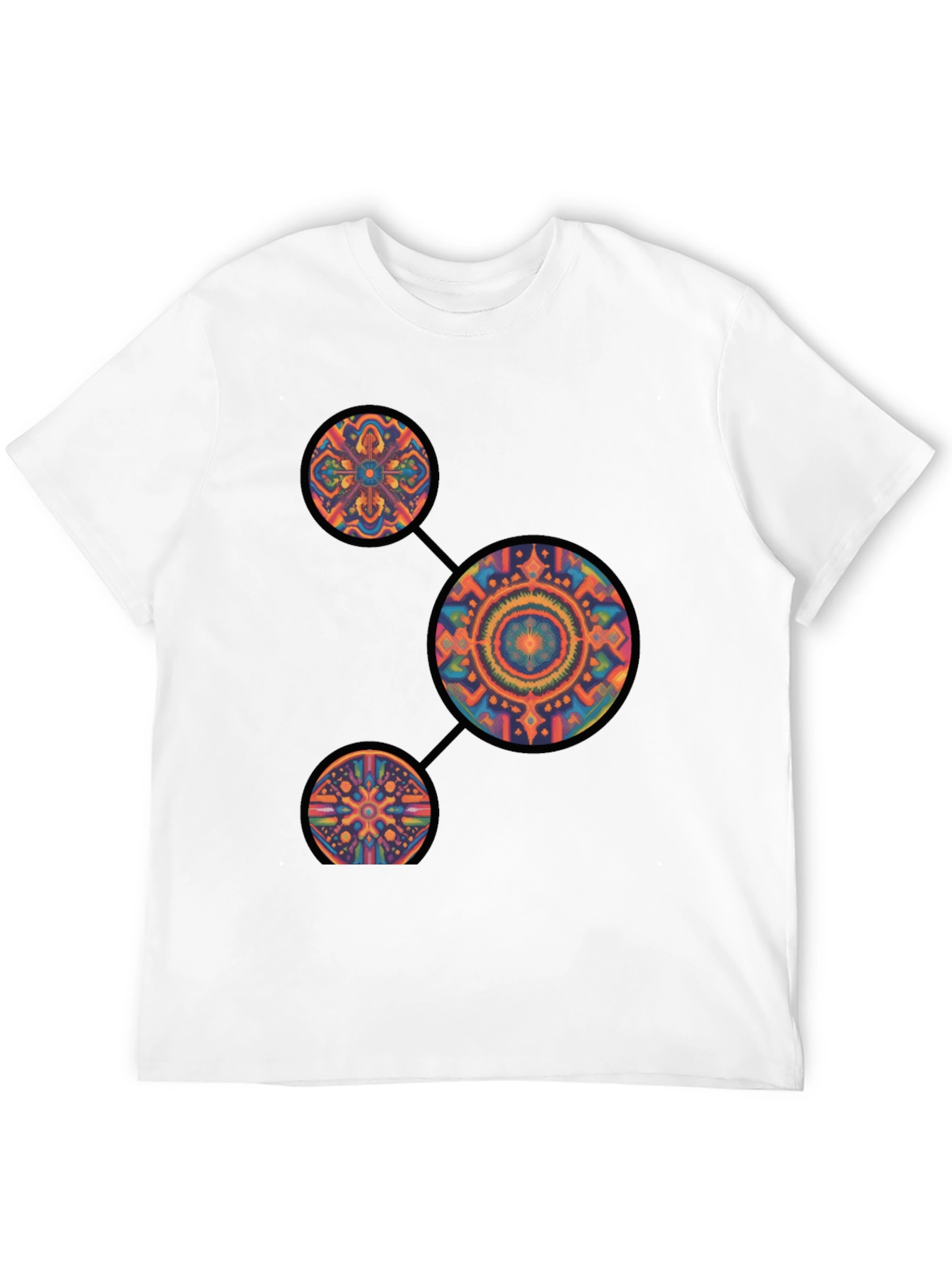Psychedelic Mandala Graphic Tee
