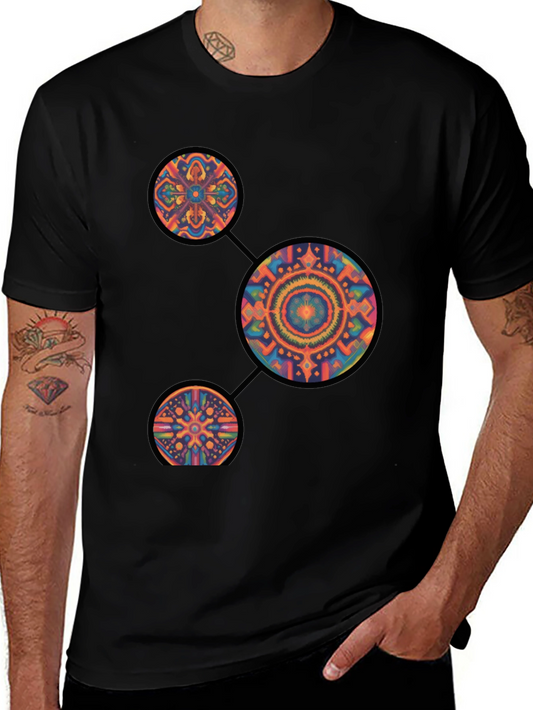 Psychedelic Mandala Graphic Tee