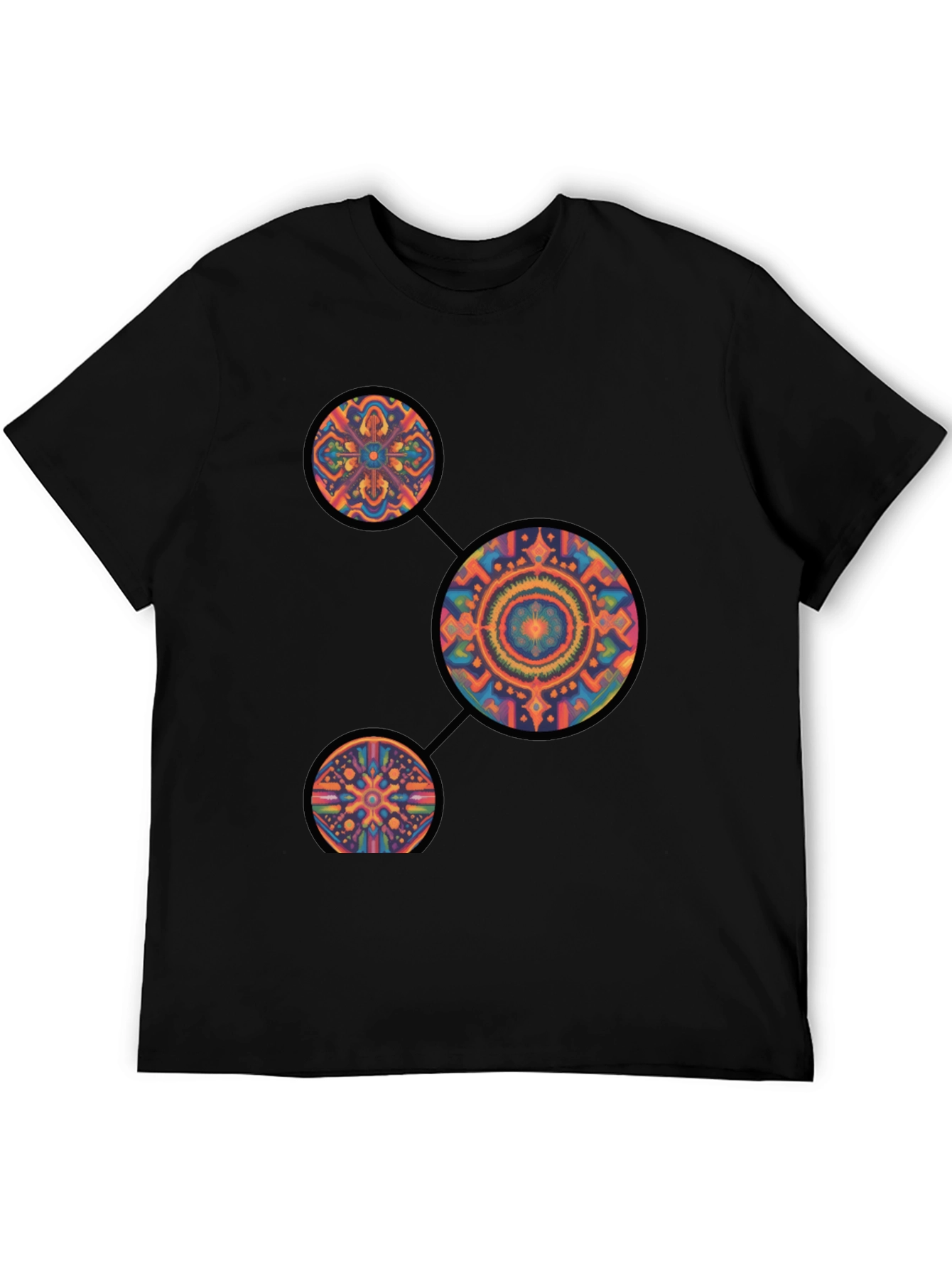 Psychedelic Mandala Graphic Tee