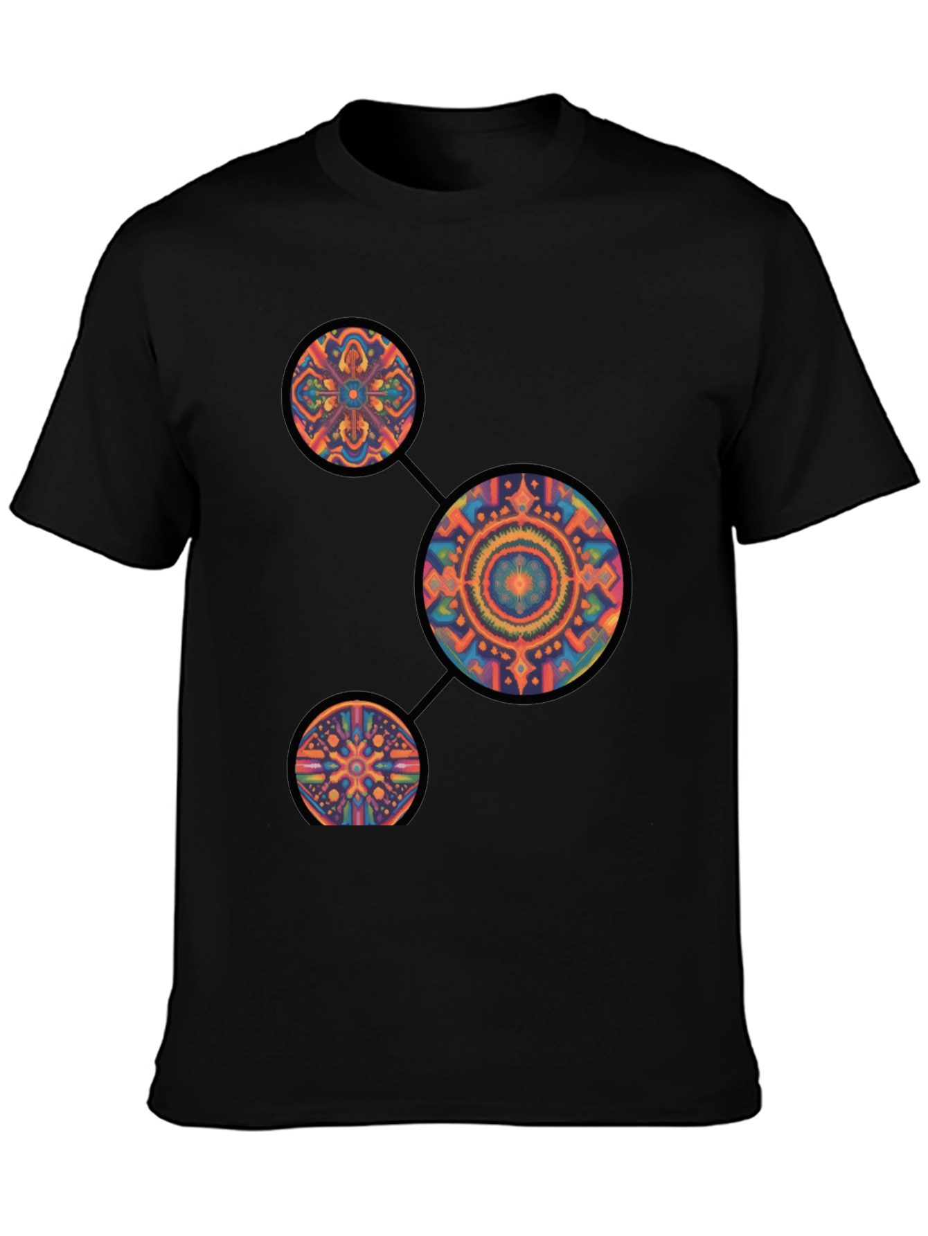 Psychedelic Mandala Graphic Tee