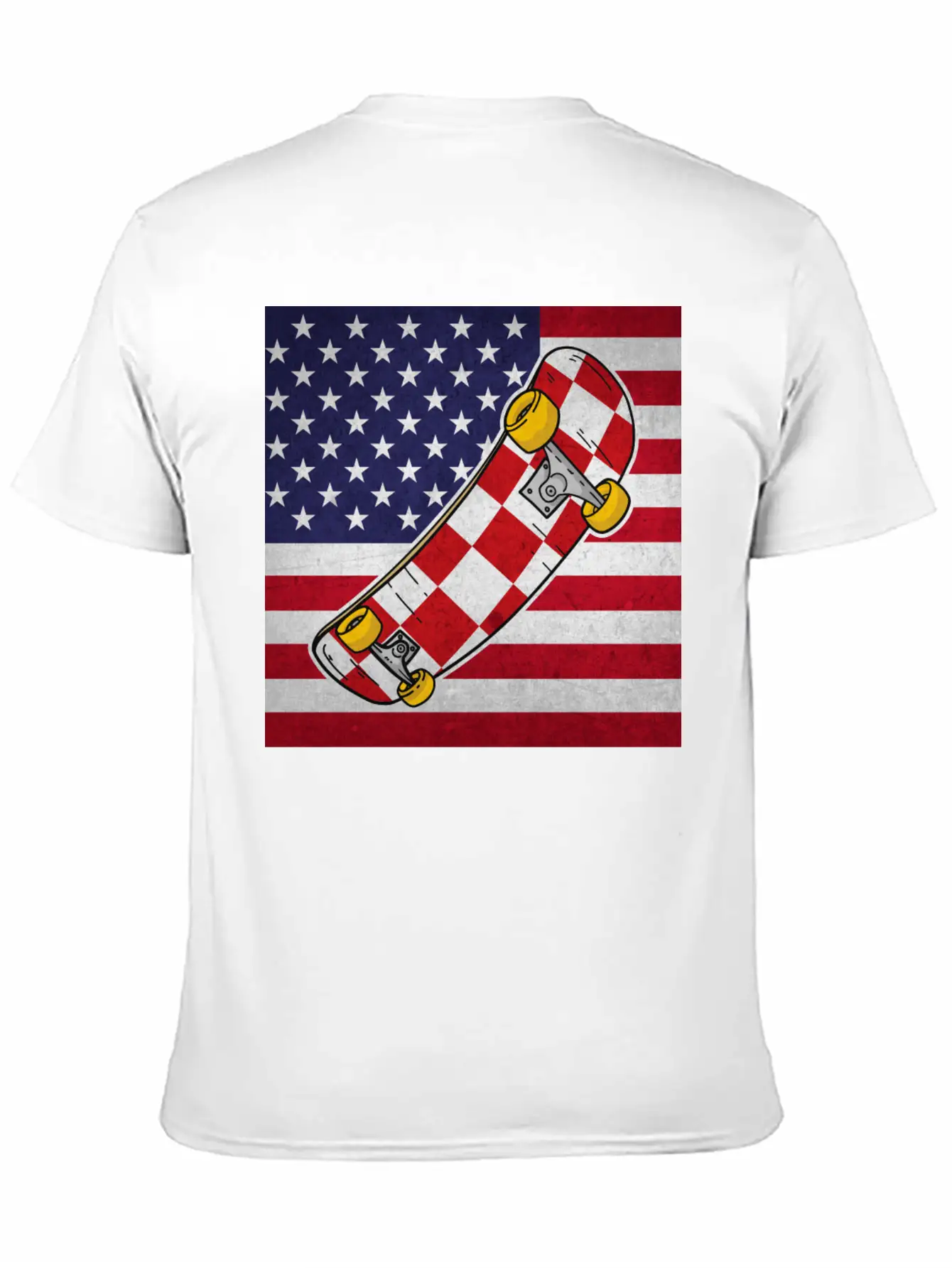 Skateboard Skater Lightweight Cotton T-Shirt – Daily Comfort Graphic Shirt