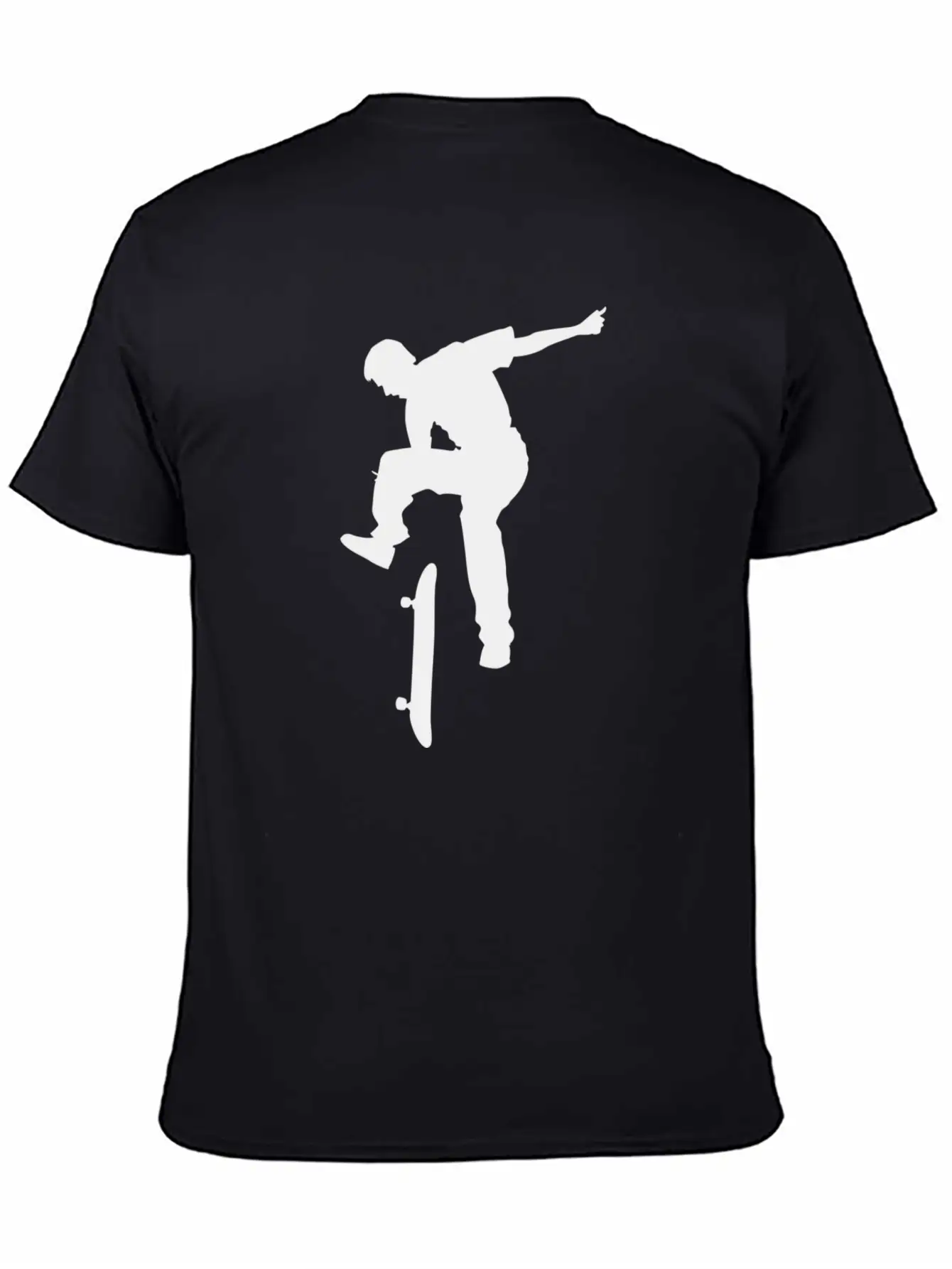 Skater Lightweight Cotton T-Shirt – Daily Comfort Graphic Shirt