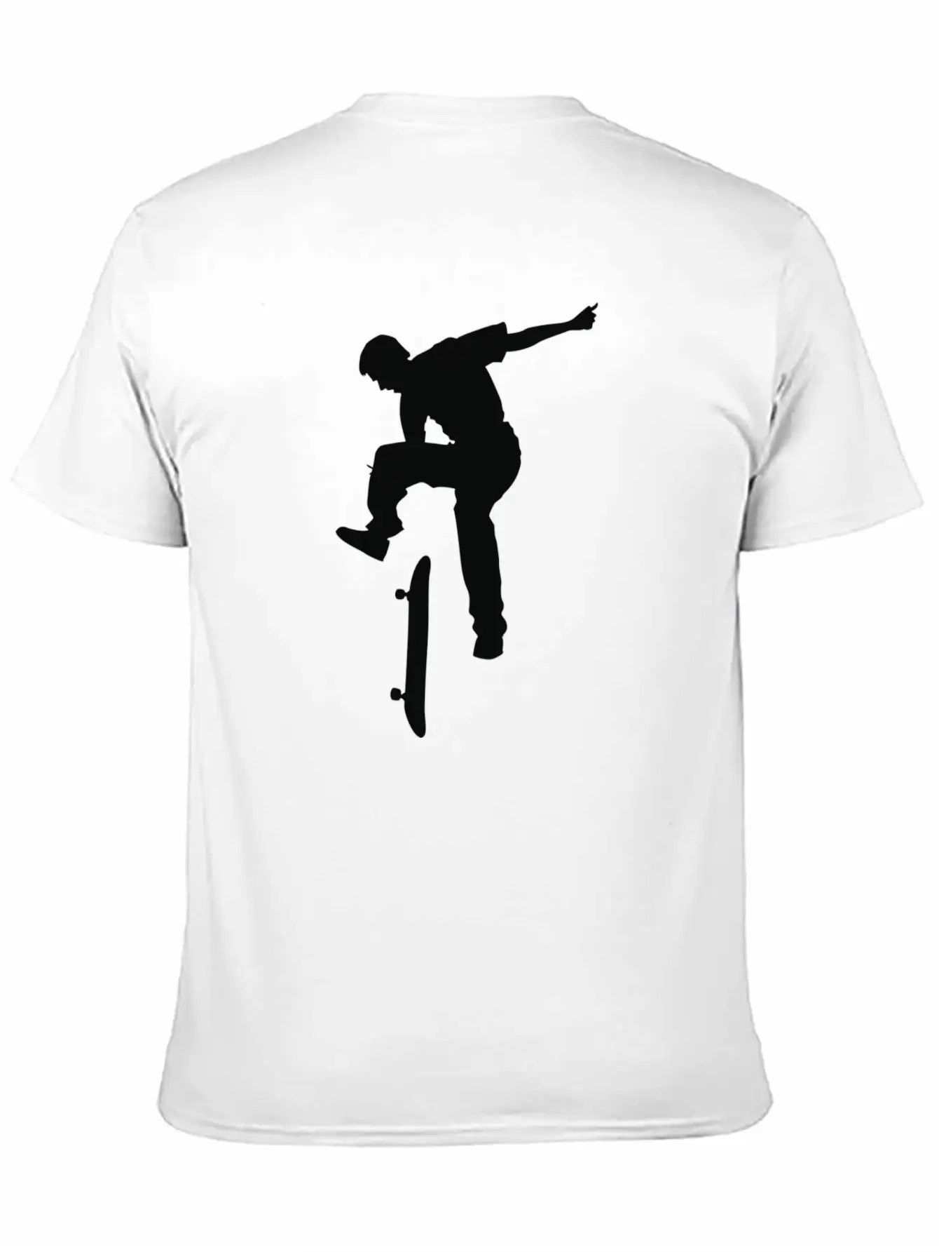 Skater Lightweight Cotton T-Shirt – Daily Comfort Graphic Shirt