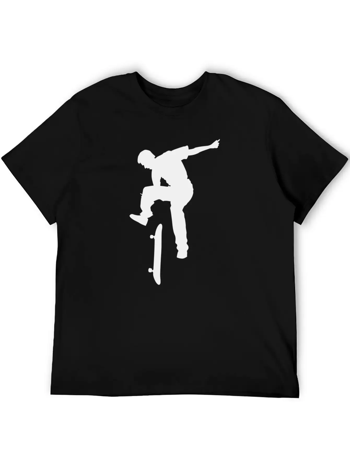 Skater Lightweight Cotton T-Shirt – Daily Comfort Graphic Shirt