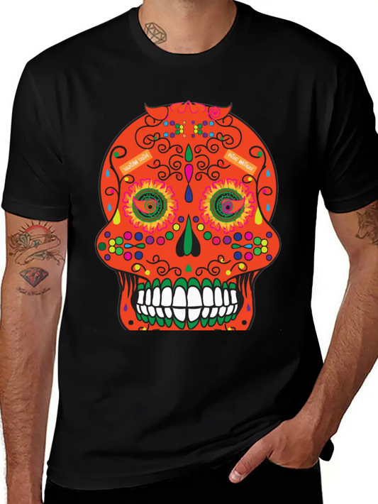 SkullCap Lightweight Cotton T-Shirt – Daily Comfort Graphic Shirt