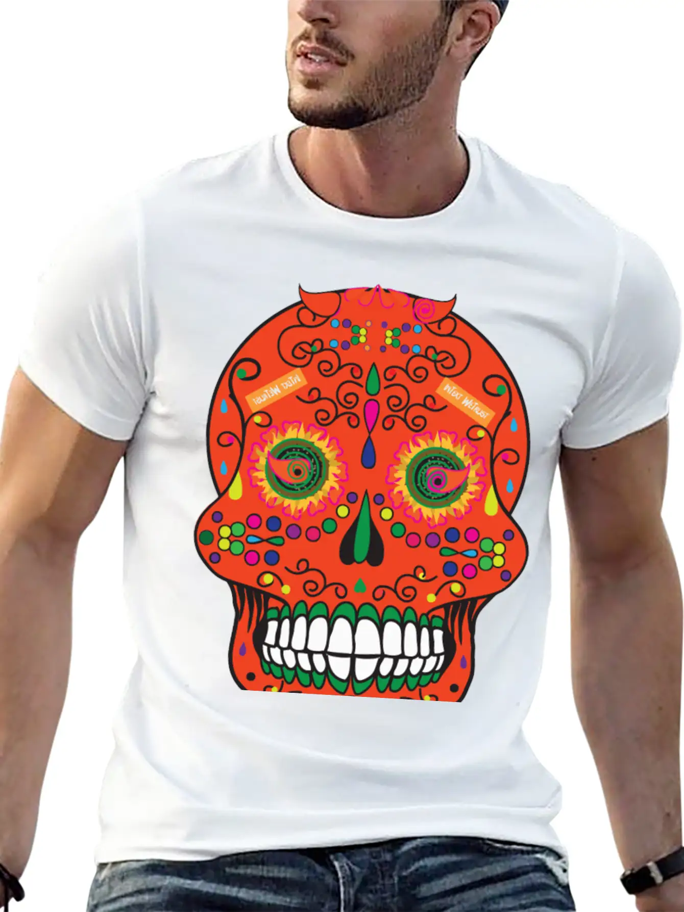 SkullCap Lightweight Cotton T-Shirt – Daily Comfort Graphic Shirt