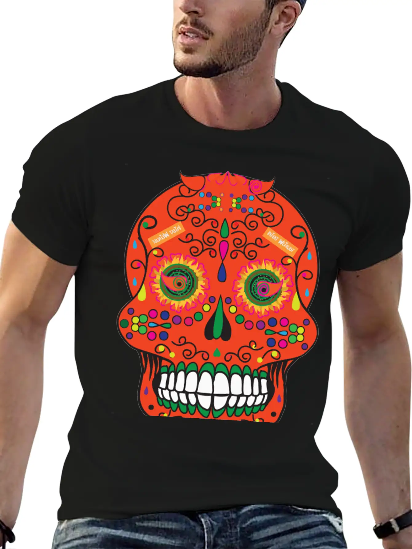 SkullCap Lightweight Cotton T-Shirt – Daily Comfort Graphic Shirt