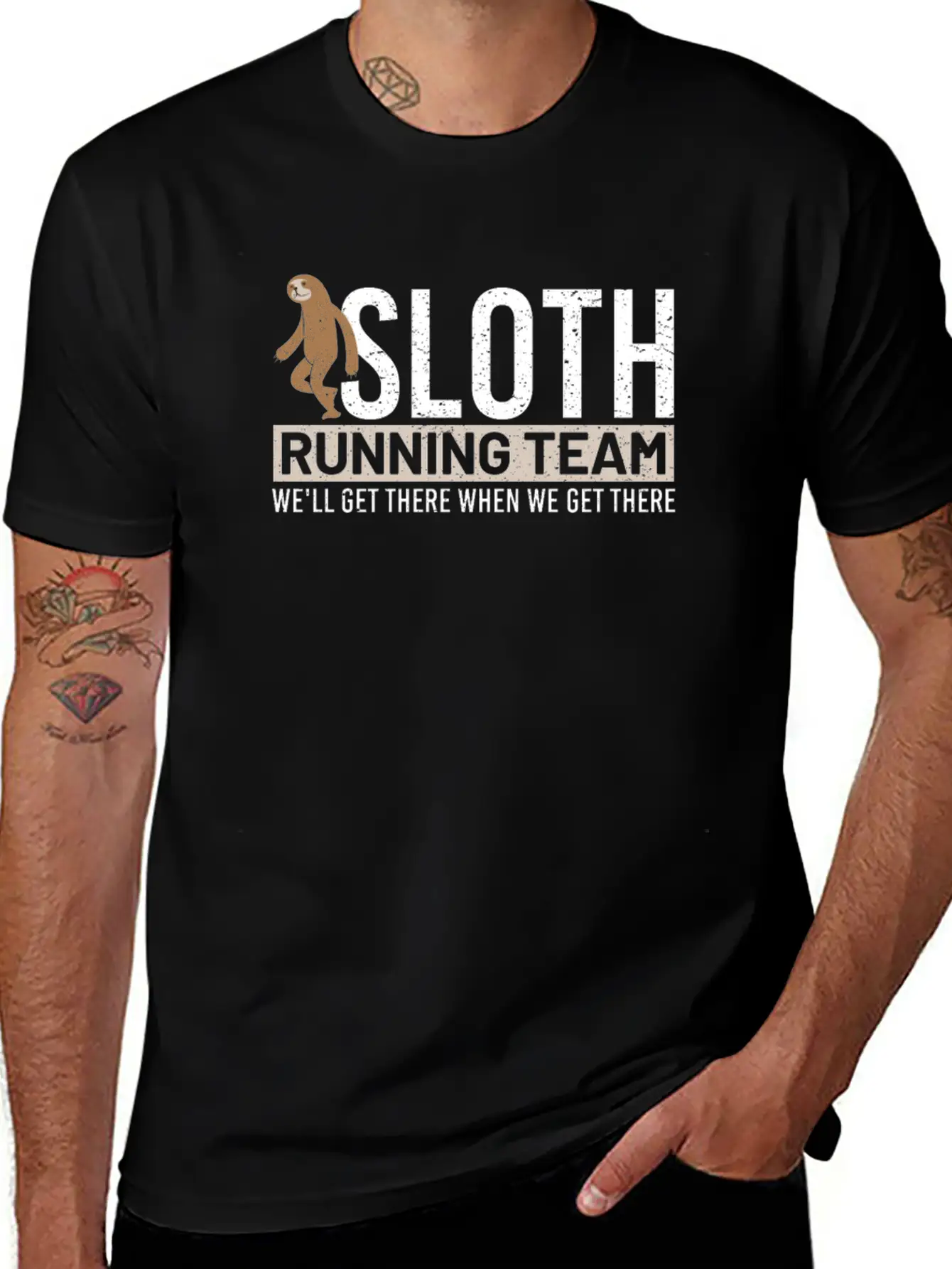 Sloth Tired Lazy Sleep Lightweight Cotton T-Shirt – Daily Comfort Graphic Shirt