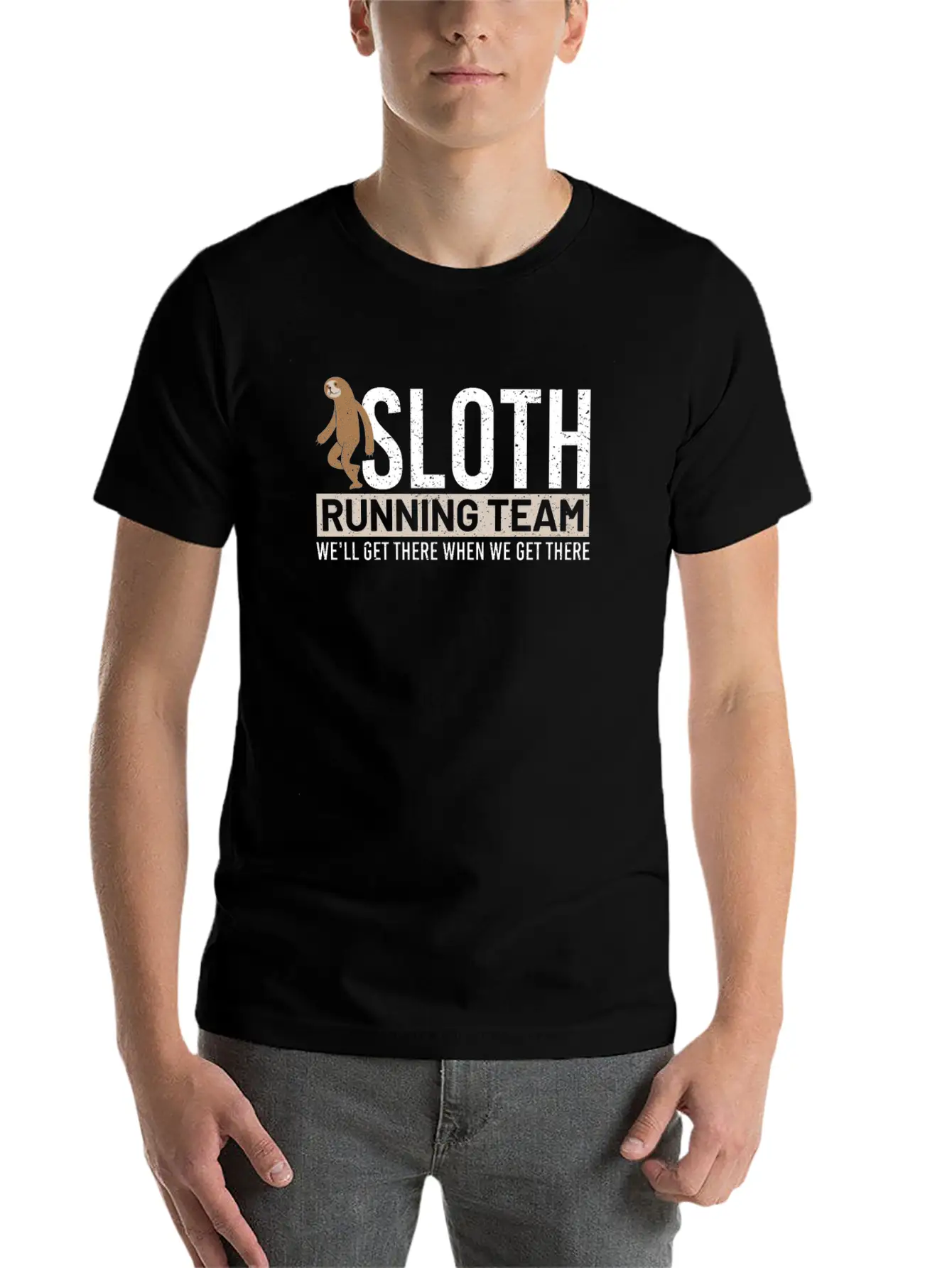Sloth Tired Lazy Sleep Lightweight Cotton T-Shirt – Daily Comfort Graphic Shirt