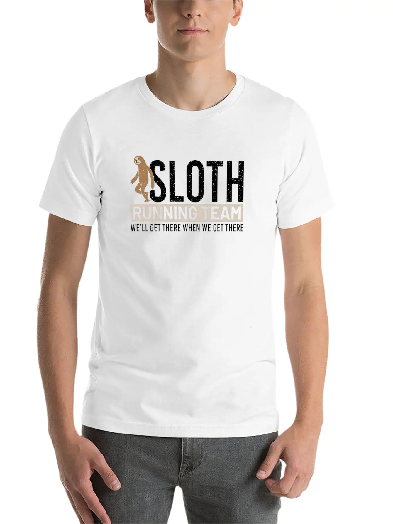 Sloth Tired Lazy Sleep Lightweight Cotton T-Shirt – Daily Comfort Graphic Shirt