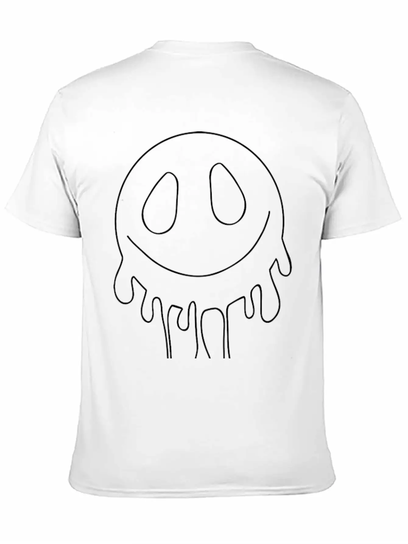 Smiley Lightweight Cotton T-Shirt – Daily Comfort Graphic Shirt