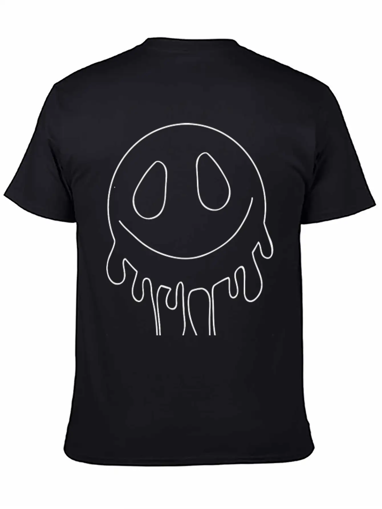 Smiley Lightweight Cotton T-Shirt – Daily Comfort Graphic Shirt