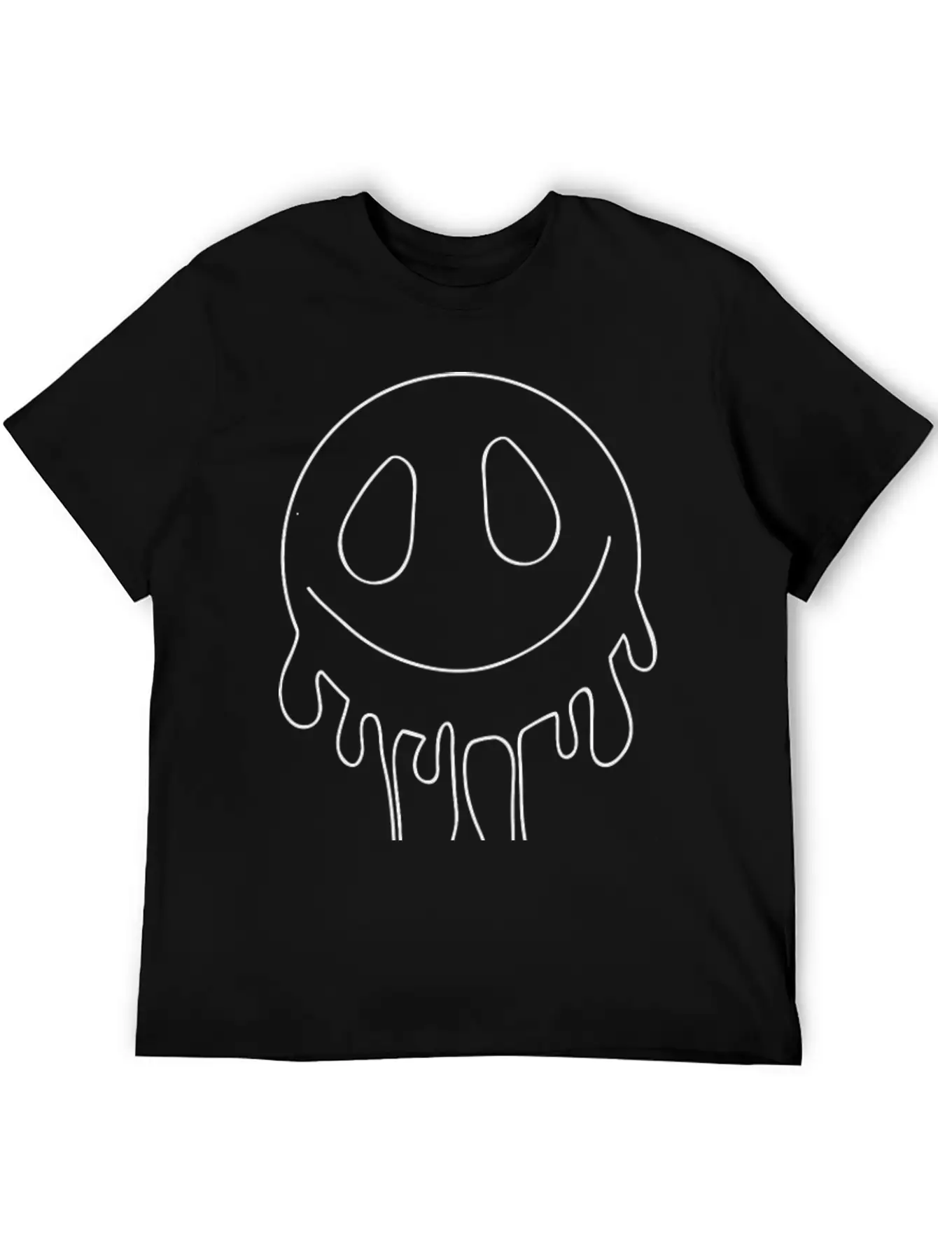 Smiley Lightweight Cotton T-Shirt – Daily Comfort Graphic Shirt