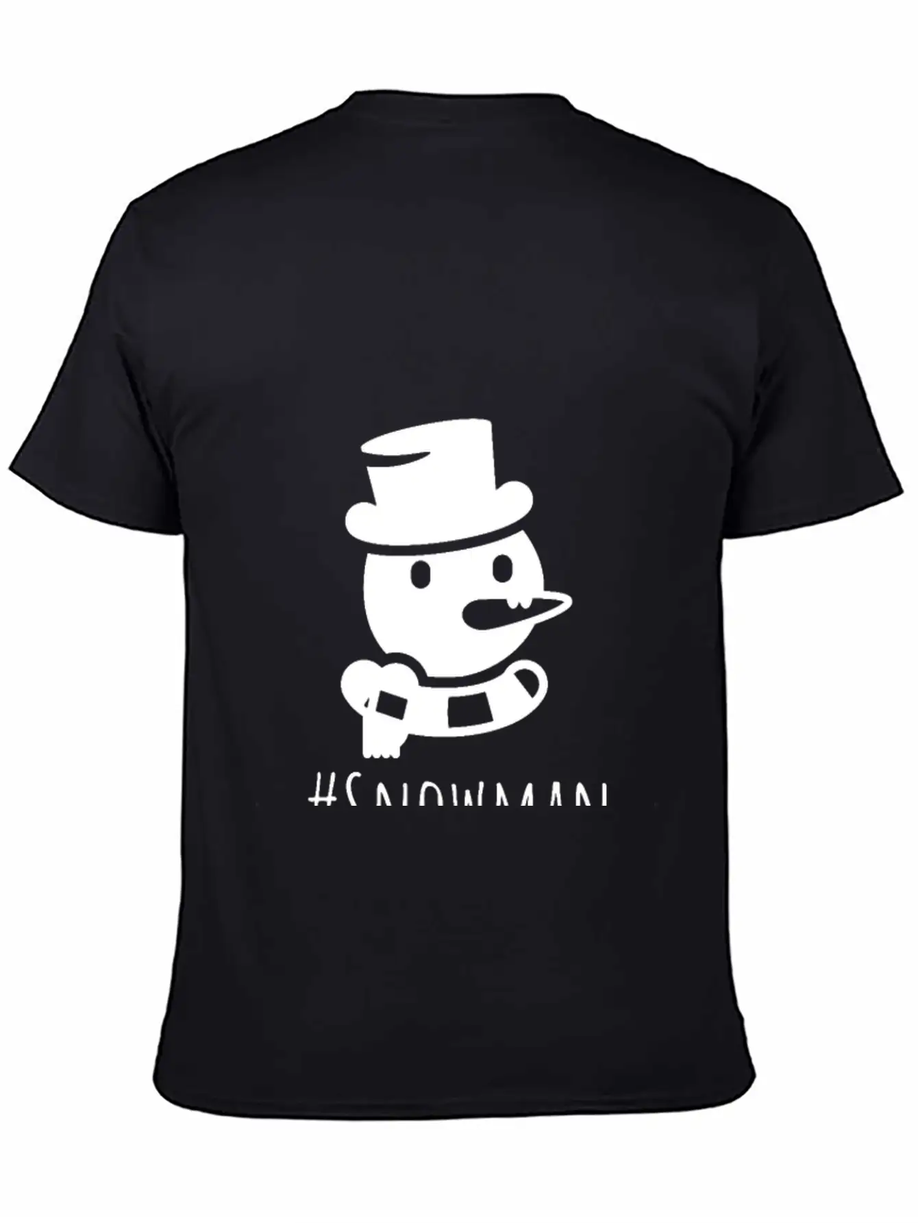 Snowman Lightweight Cotton T-Shirt – Daily Comfort Graphic Shirt