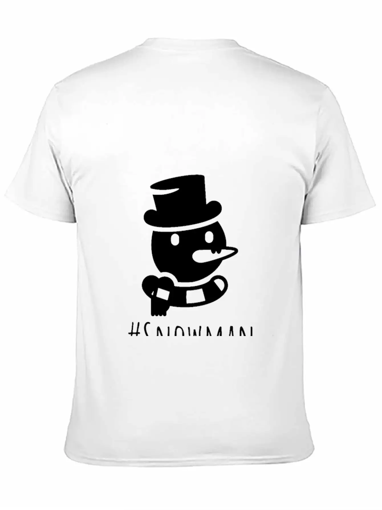 Snowman Lightweight Cotton T-Shirt – Daily Comfort Graphic Shirt