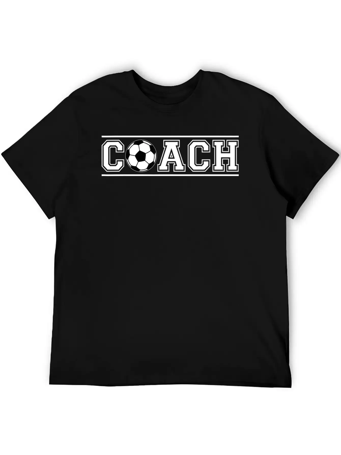 Soccer Coach Training Gift Trainer Coaching Lightweight Cotton T-Shirt – Daily Comfort Graphic Shirt