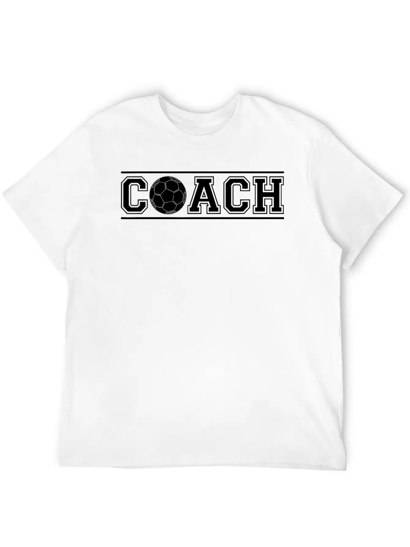 Soccer Coach Training Gift Trainer Coaching Lightweight Cotton T-Shirt – Daily Comfort Graphic Shirt