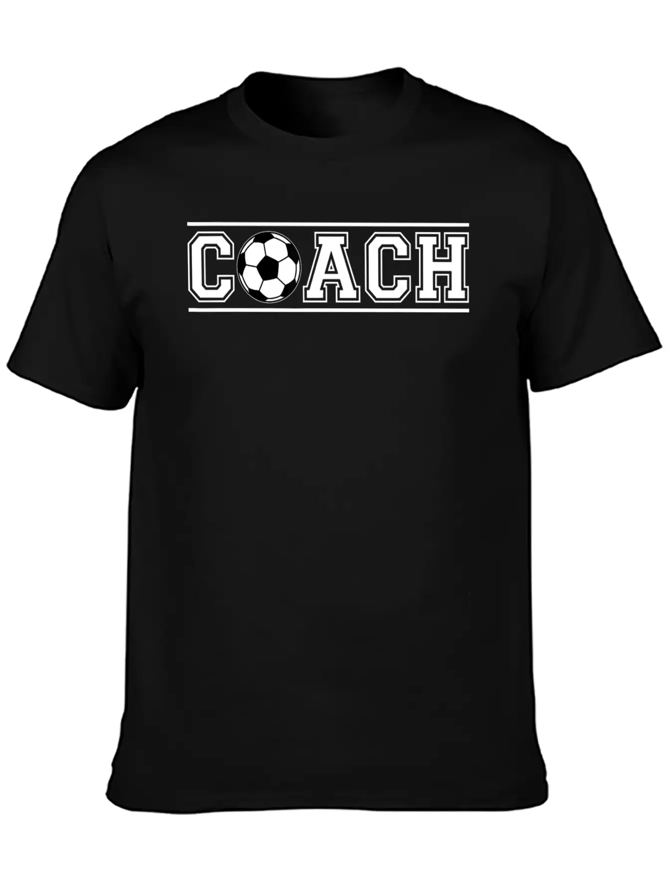 Soccer Coach Training Gift Trainer Coaching Lightweight Cotton T-Shirt – Daily Comfort Graphic Shirt