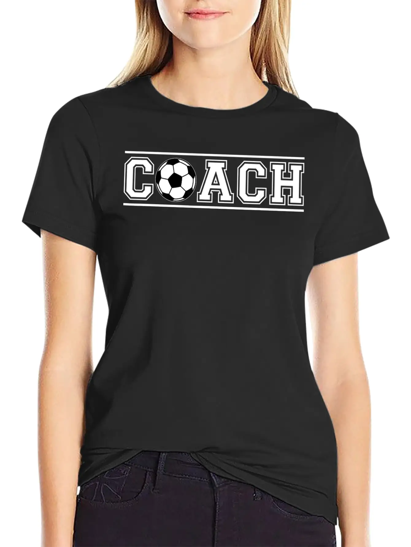 Soccer Coach Training Gift Trainer Coaching Lightweight Cotton T-Shirt – Daily Comfort Graphic Shirt