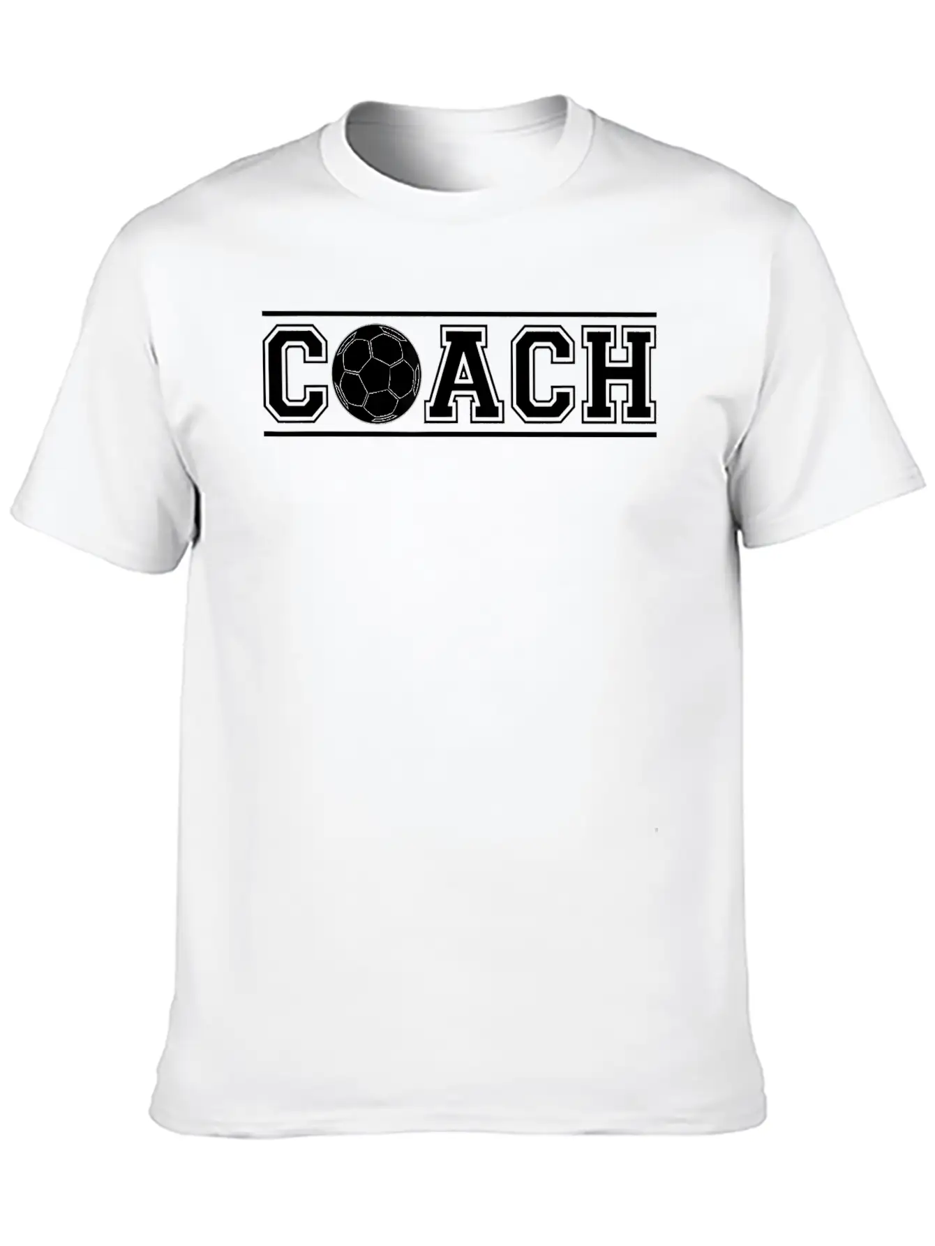 Soccer Coach Training Gift Trainer Coaching Lightweight Cotton T-Shirt – Daily Comfort Graphic Shirt