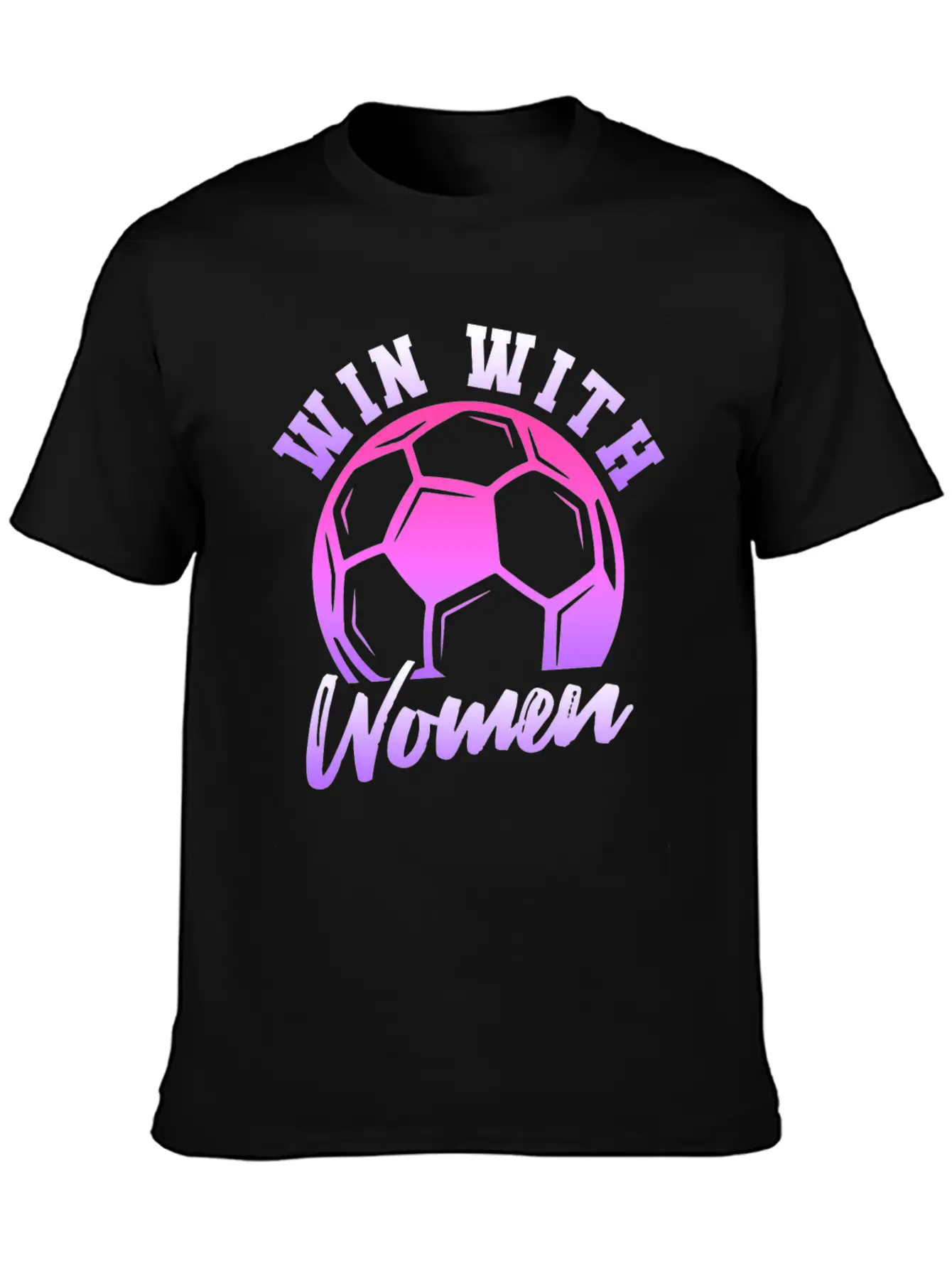 Soccer Girl Team Outfit For Players + Fans Lightweight Cotton T-Shirt – Daily Comfort Graphic Shirt