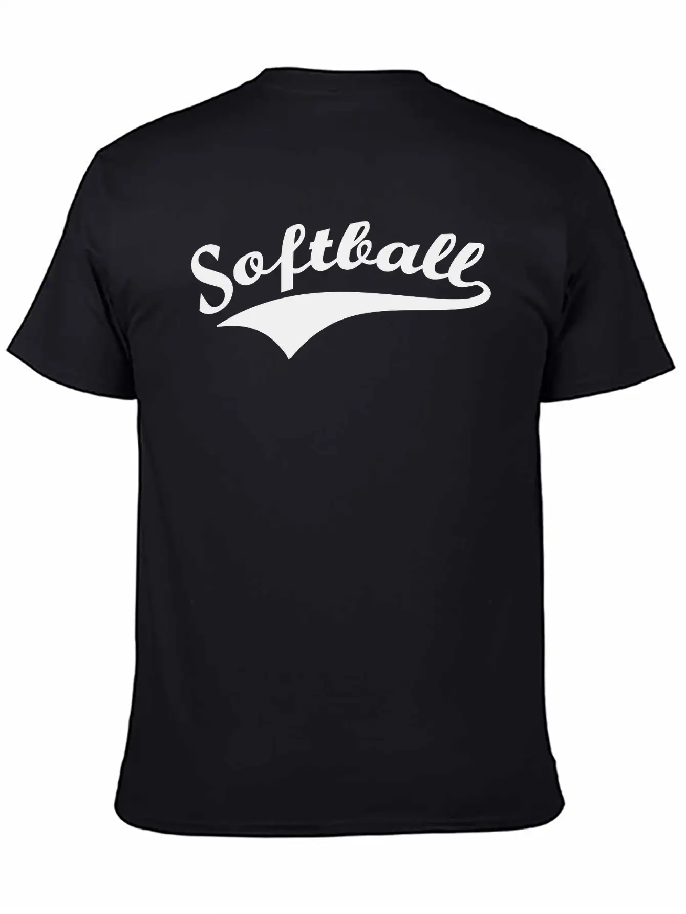 Softball Lettering Lightweight Cotton T-Shirt – Daily Comfort Graphic Shirt