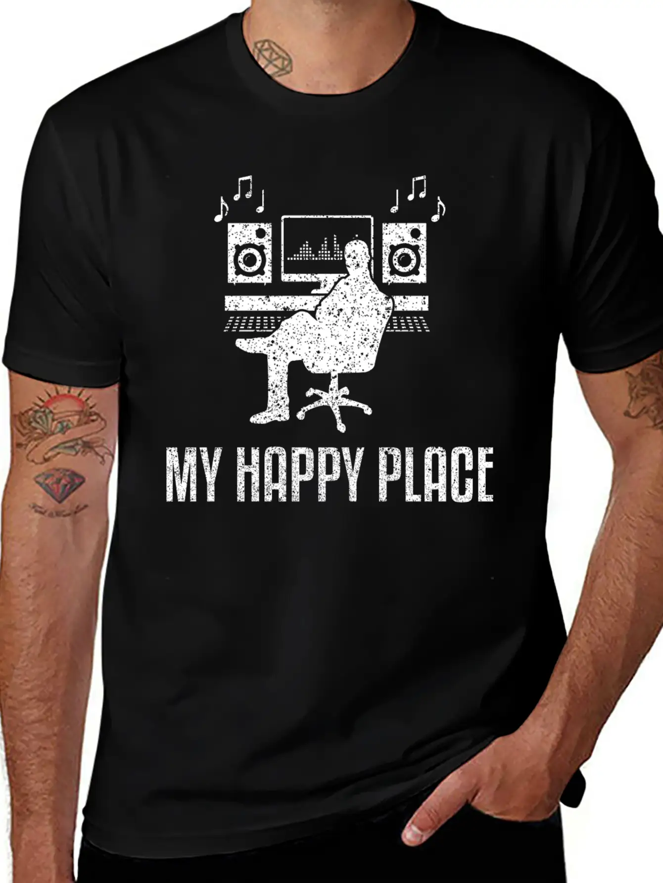 Sound Audio Engineer Music Producer Lightweight Cotton T-Shirt – Daily Comfort Graphic Shirt