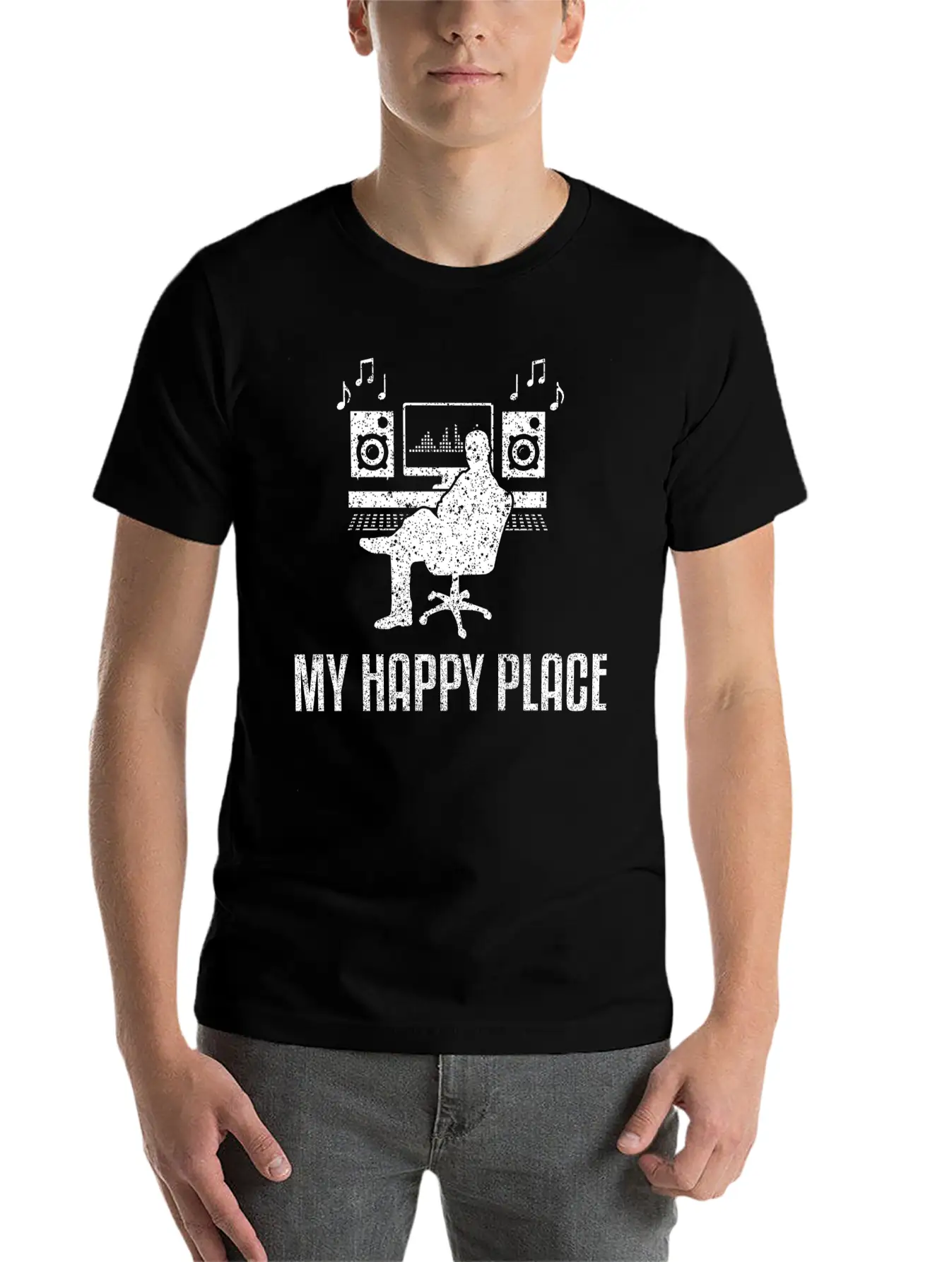 Sound Audio Engineer Music Producer Lightweight Cotton T-Shirt – Daily Comfort Graphic Shirt