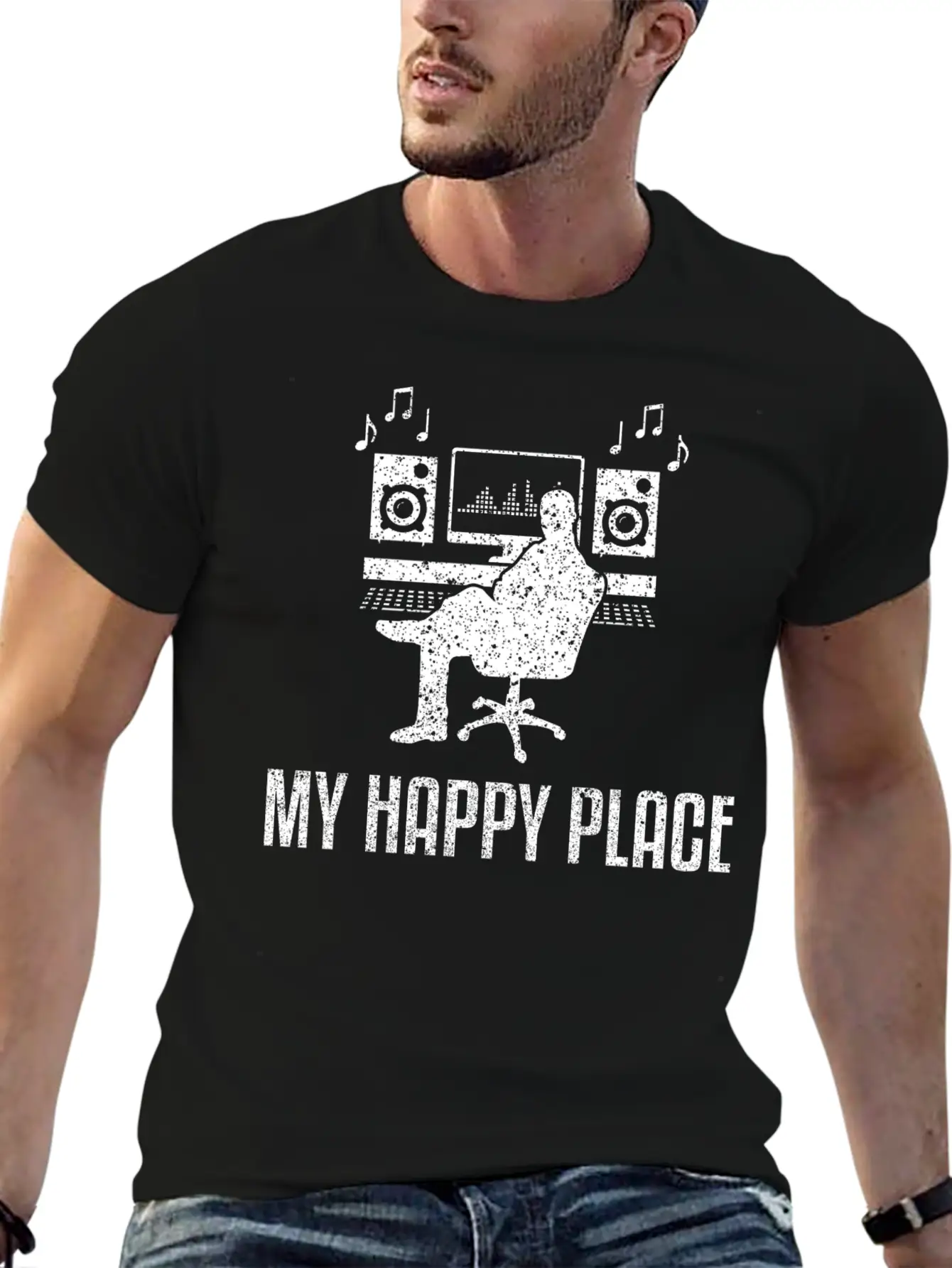 Sound Audio Engineer Music Producer Lightweight Cotton T-Shirt – Daily Comfort Graphic Shirt