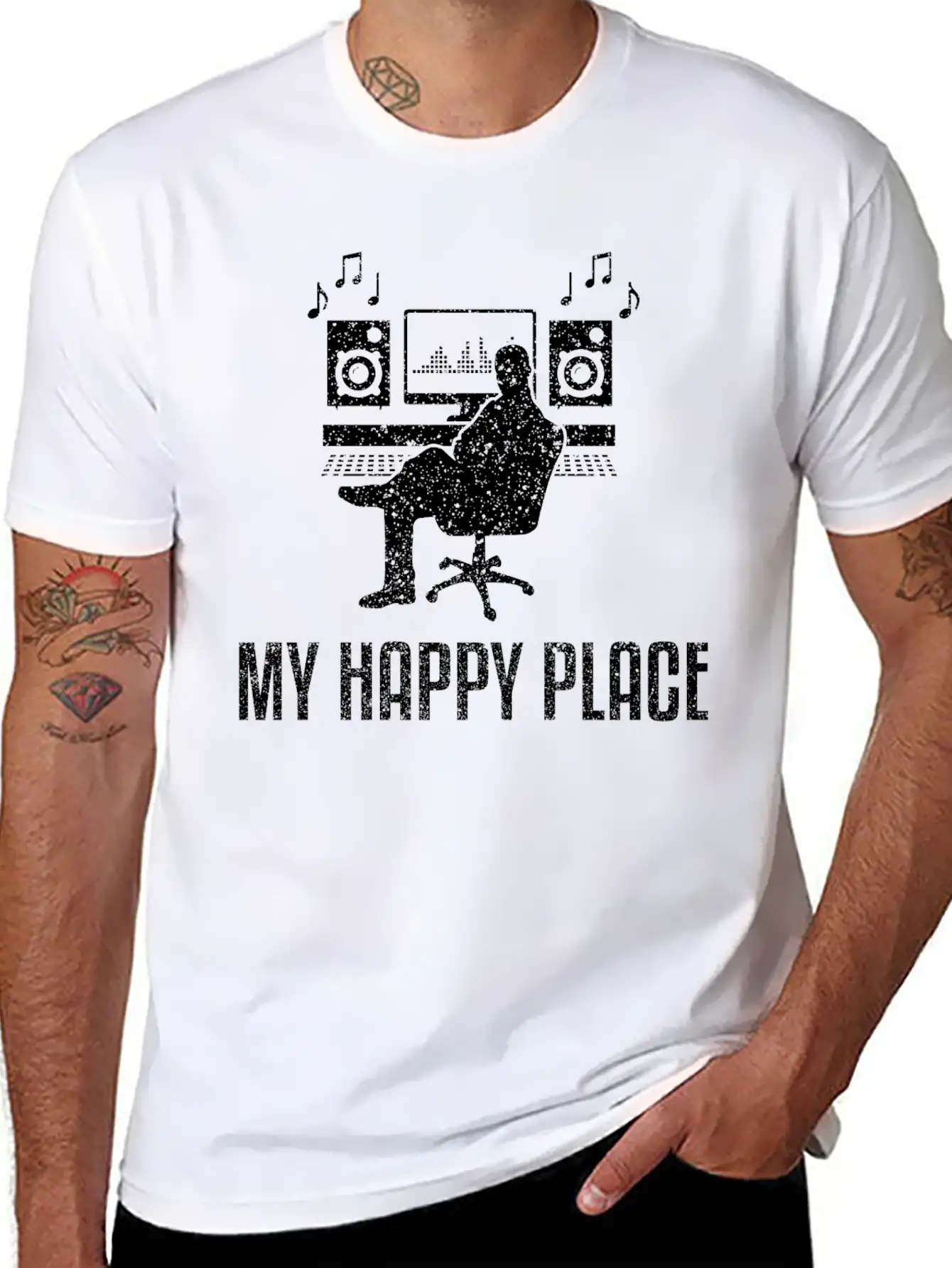 Sound Audio Engineer Music Producer Lightweight Cotton T-Shirt – Daily Comfort Graphic Shirt