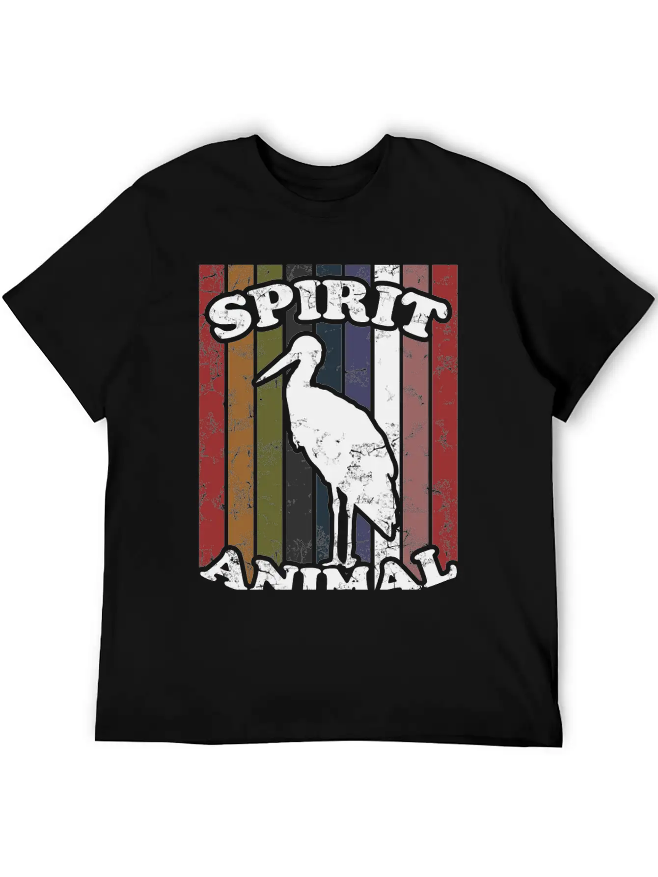 SPIRIT ANIMAL 1 Lightweight Cotton T-Shirt – Daily Comfort Graphic Shirt