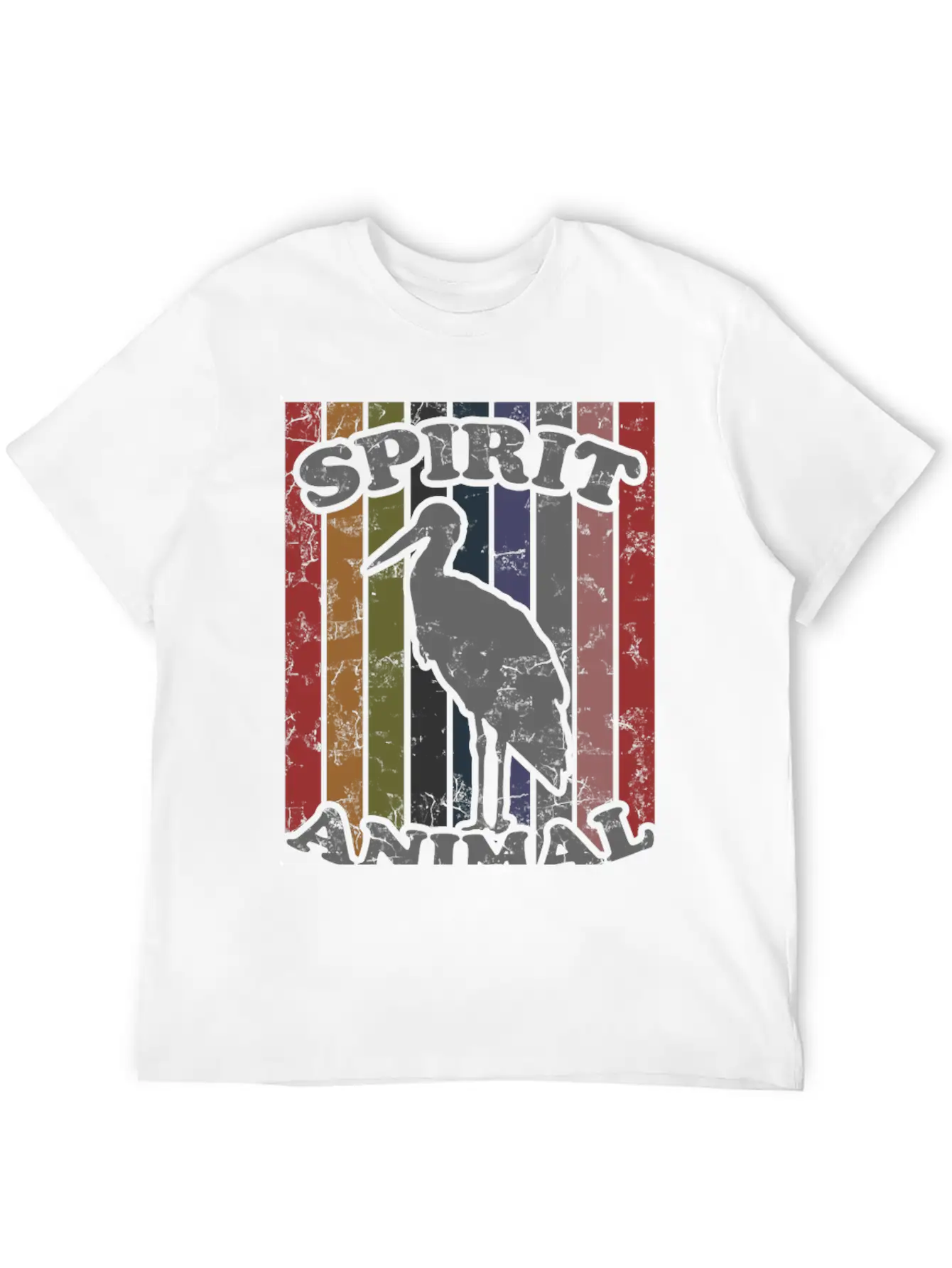 SPIRIT ANIMAL 1 Lightweight Cotton T-Shirt – Daily Comfort Graphic Shirt