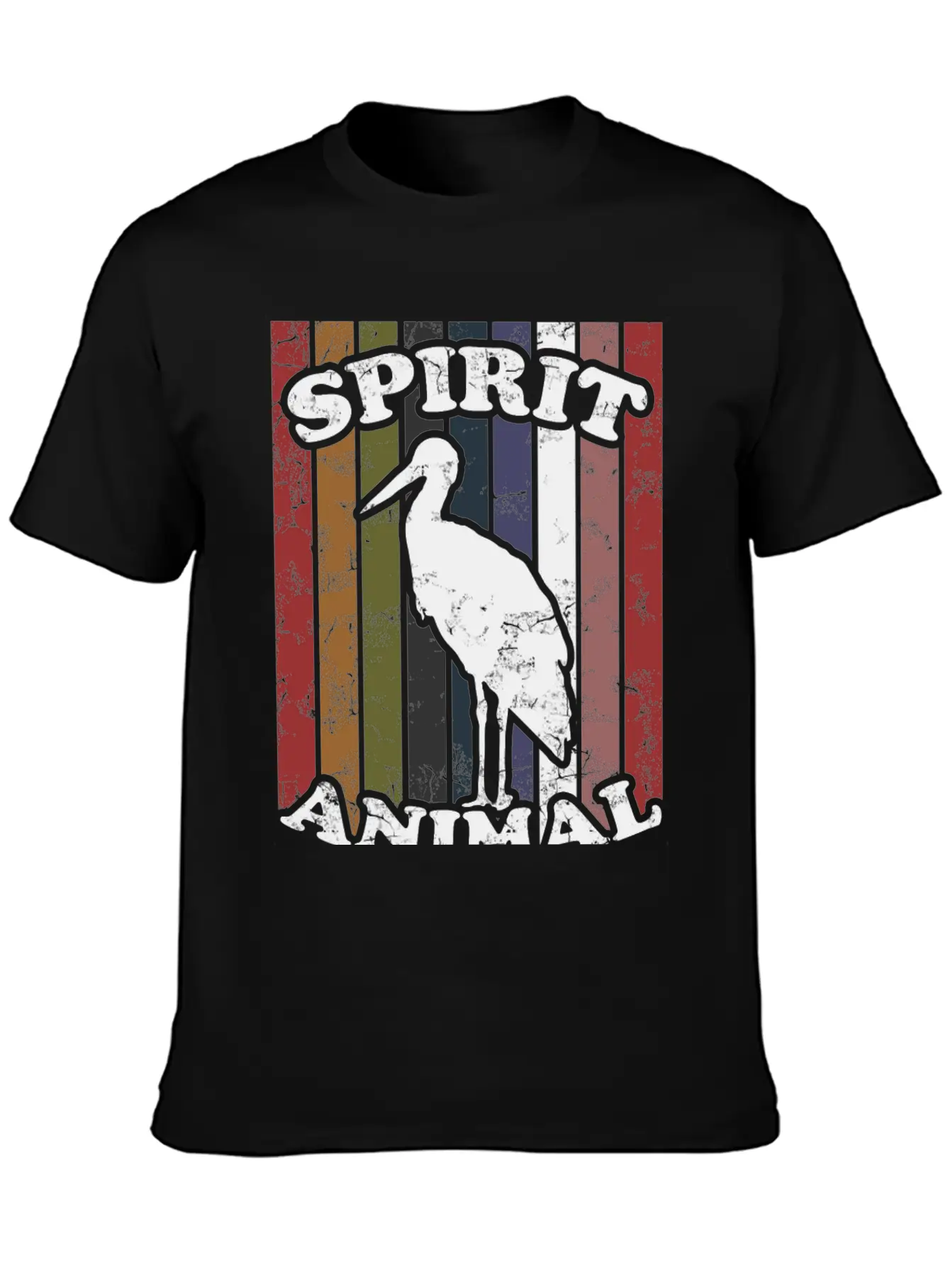SPIRIT ANIMAL 1 Lightweight Cotton T-Shirt – Daily Comfort Graphic Shirt