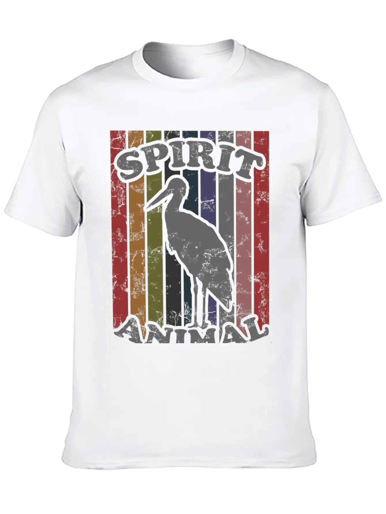 SPIRIT ANIMAL 1 Lightweight Cotton T-Shirt – Daily Comfort Graphic Shirt