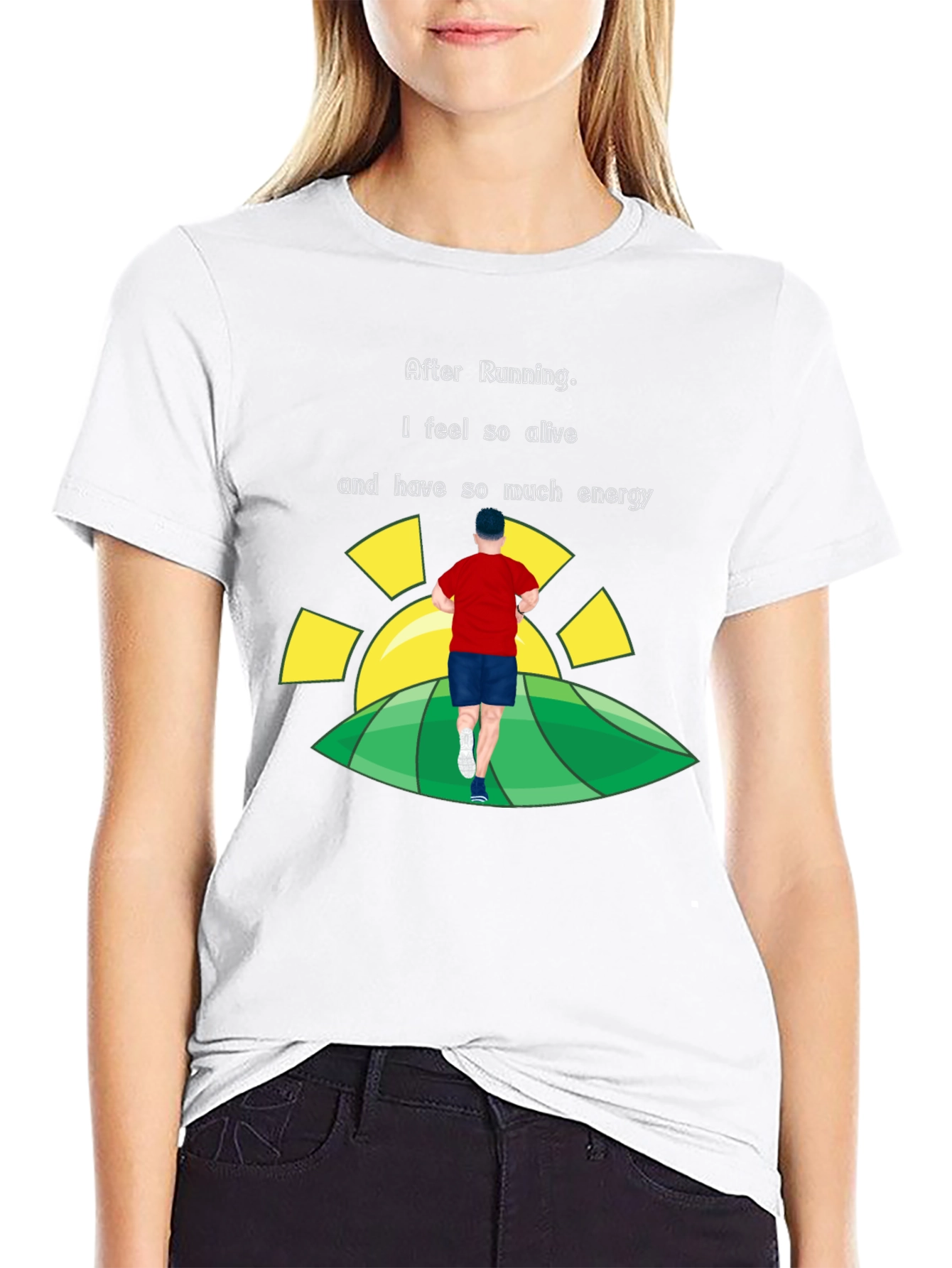 After Running Tee: Alive & Energetic