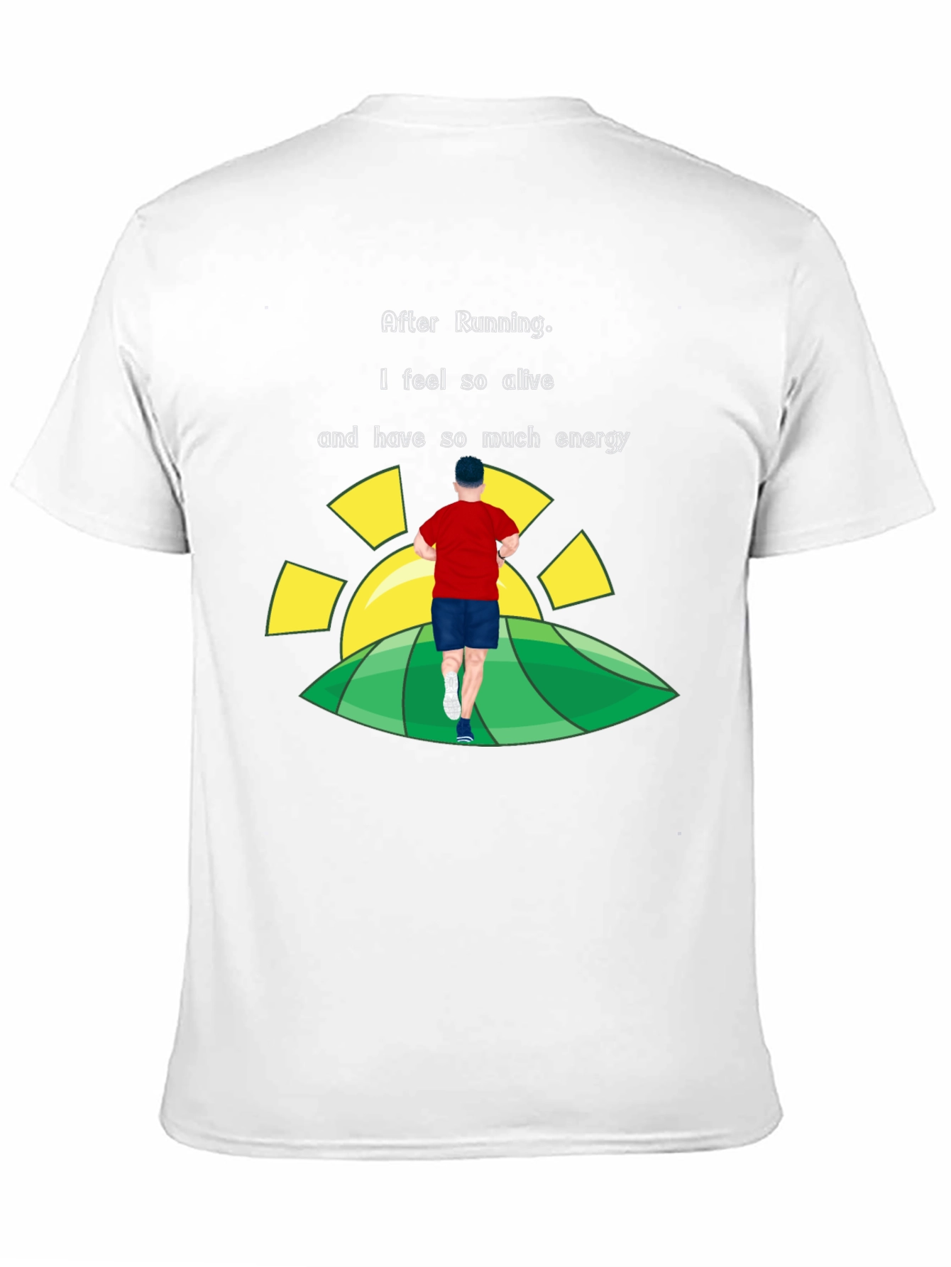 After Running Tee: Alive & Energetic