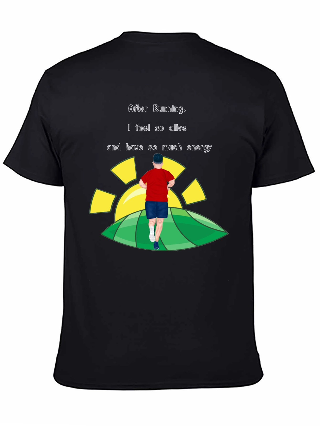 After Running Tee: Alive & Energetic