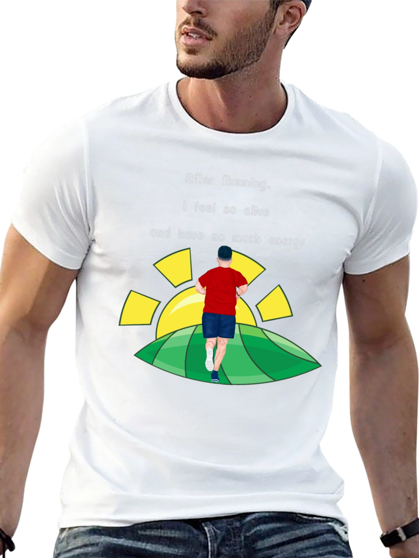 After Running Tee: Alive & Energetic