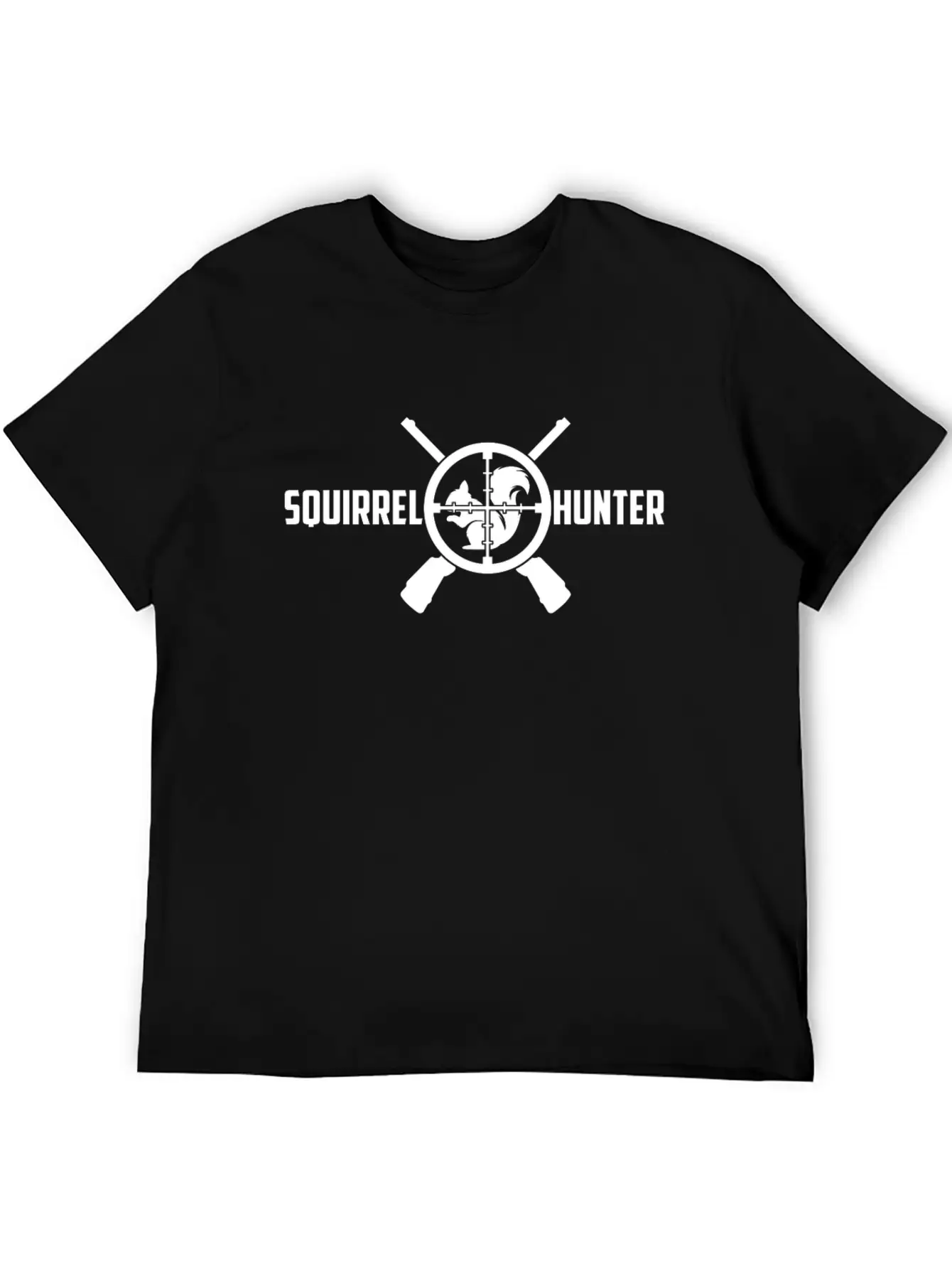 Squirrel Hunter Target Hunting Outdoor Game Sports Lightweight Cotton T-Shirt – Daily Comfort Graphic Shirt