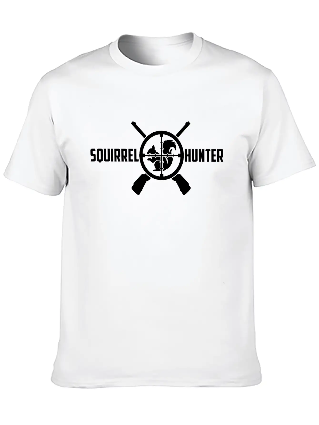 Squirrel Hunter Target Hunting Outdoor Game Sports Lightweight Cotton T-Shirt – Daily Comfort Graphic Shirt