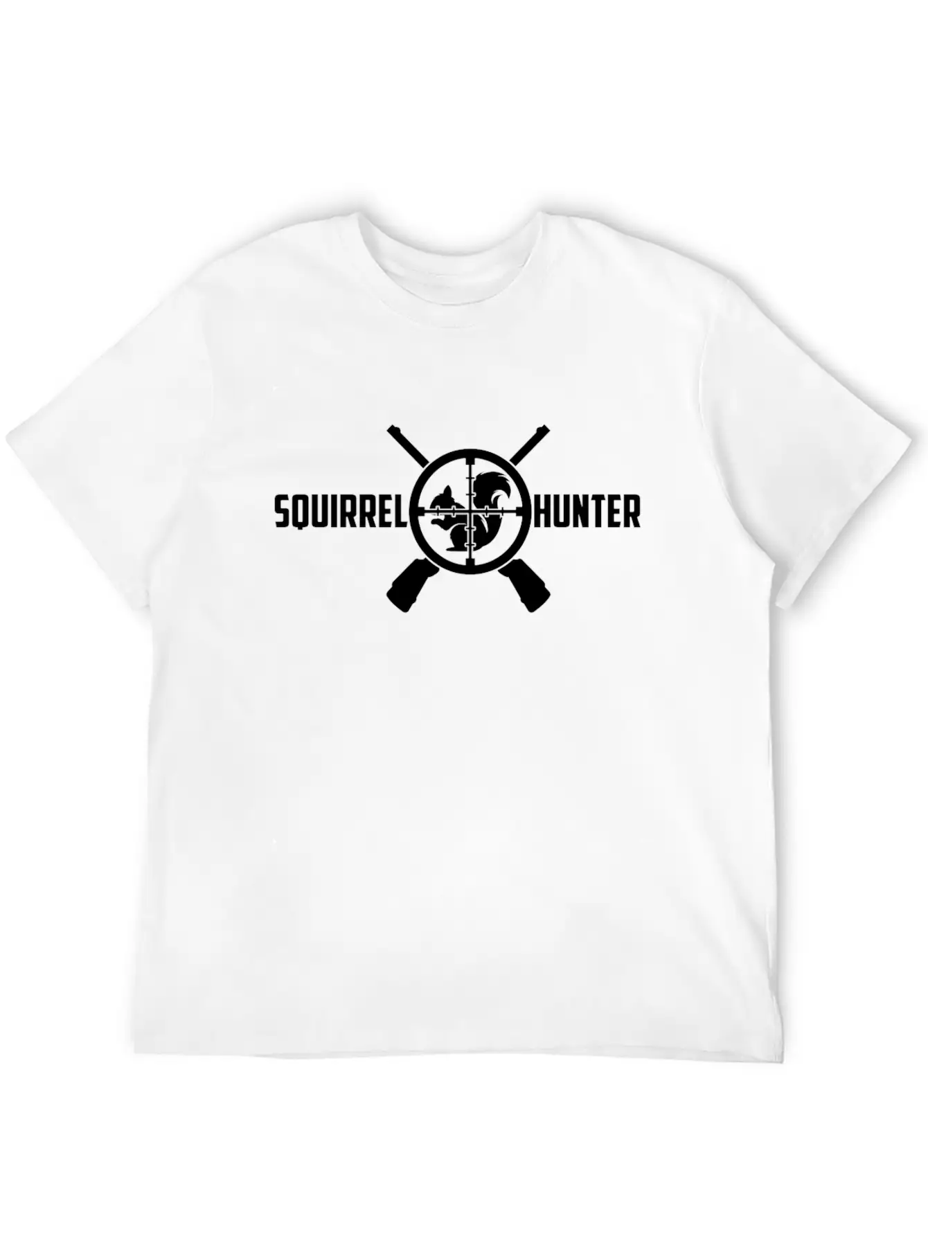 Squirrel Hunter Target Hunting Outdoor Game Sports Lightweight Cotton T-Shirt – Daily Comfort Graphic Shirt